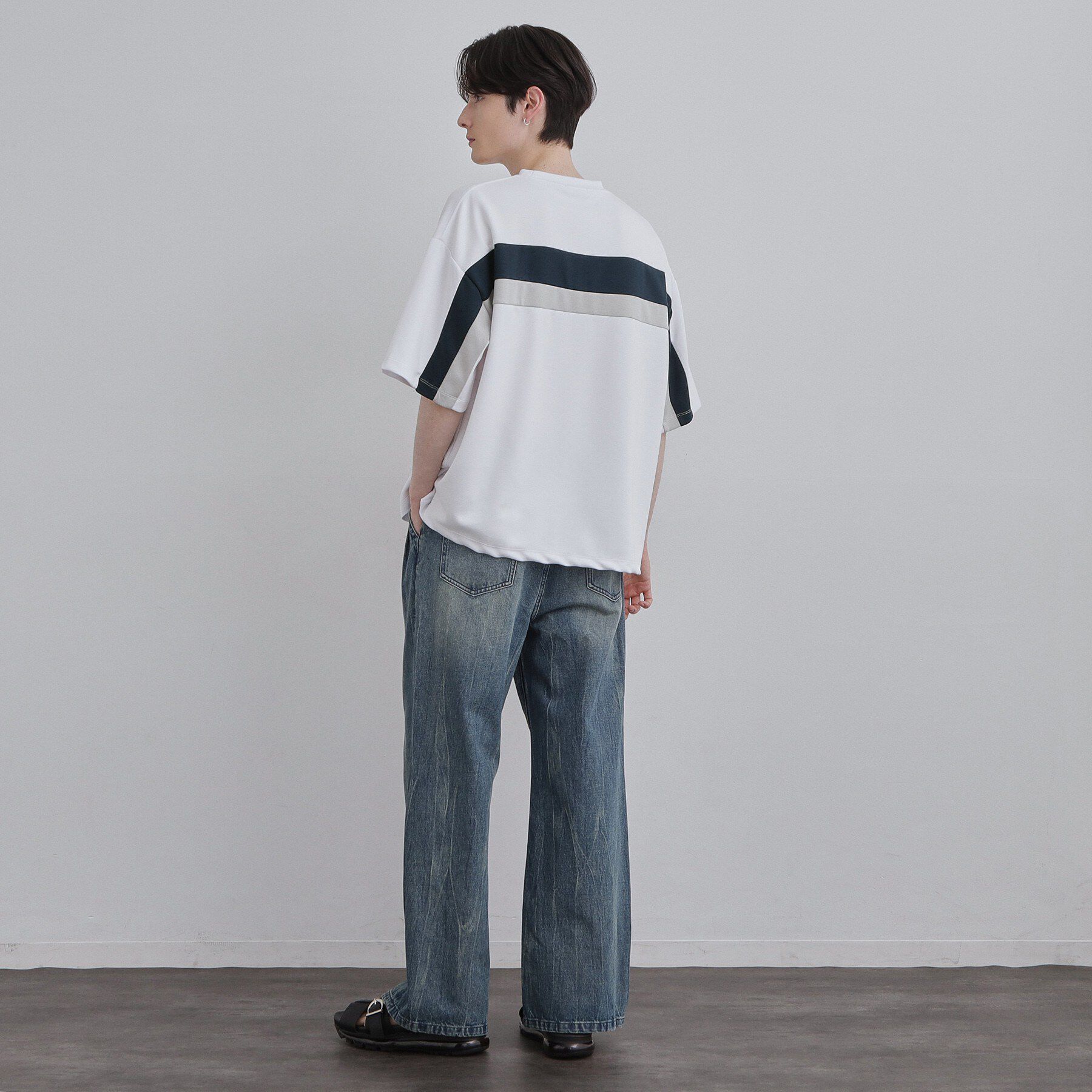 tk.TAKEO KIKUCHI「バックラインカットソー」|Tシャツ・カットソー|