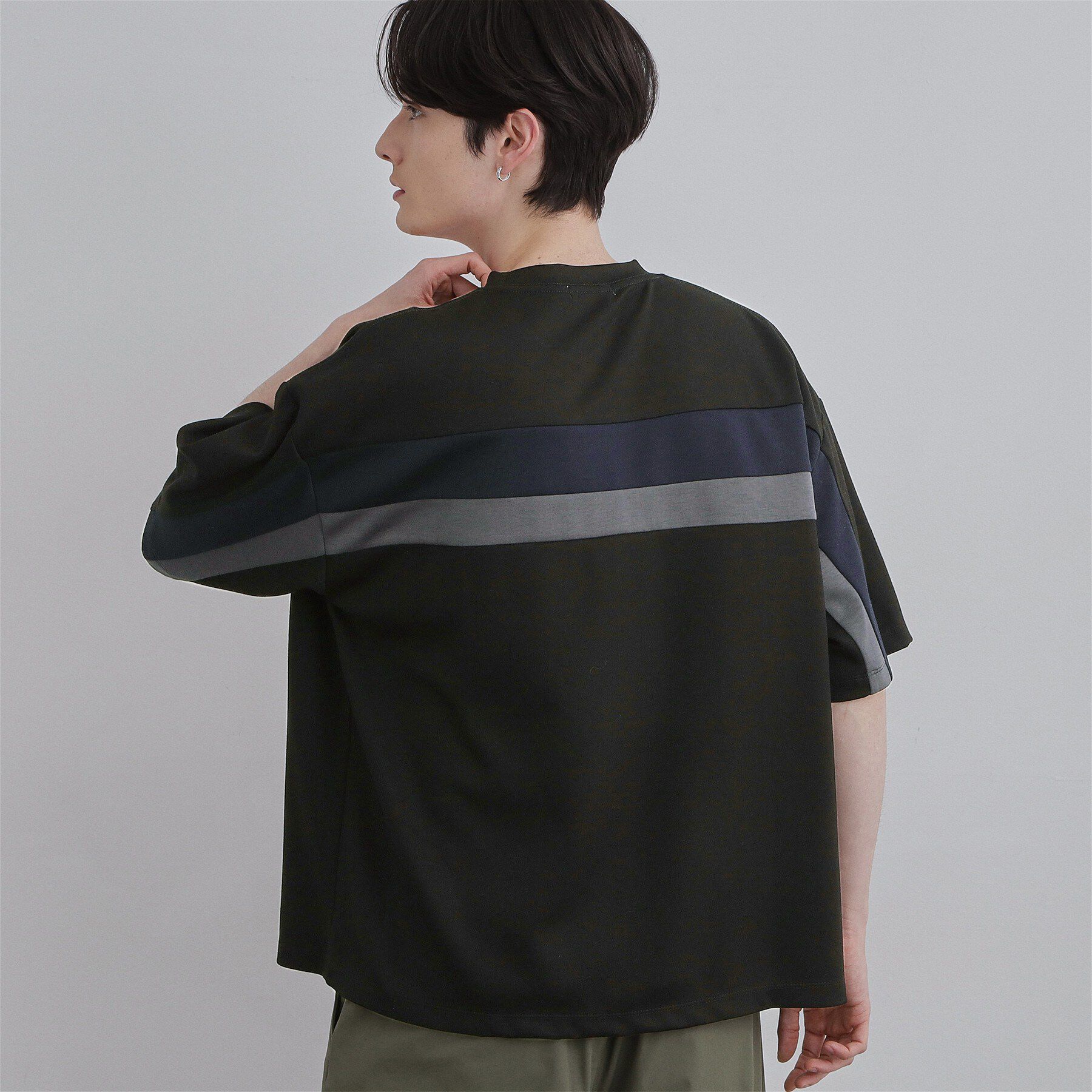 tk.TAKEO KIKUCHI「バックラインカットソー」|Tシャツ・カットソー|