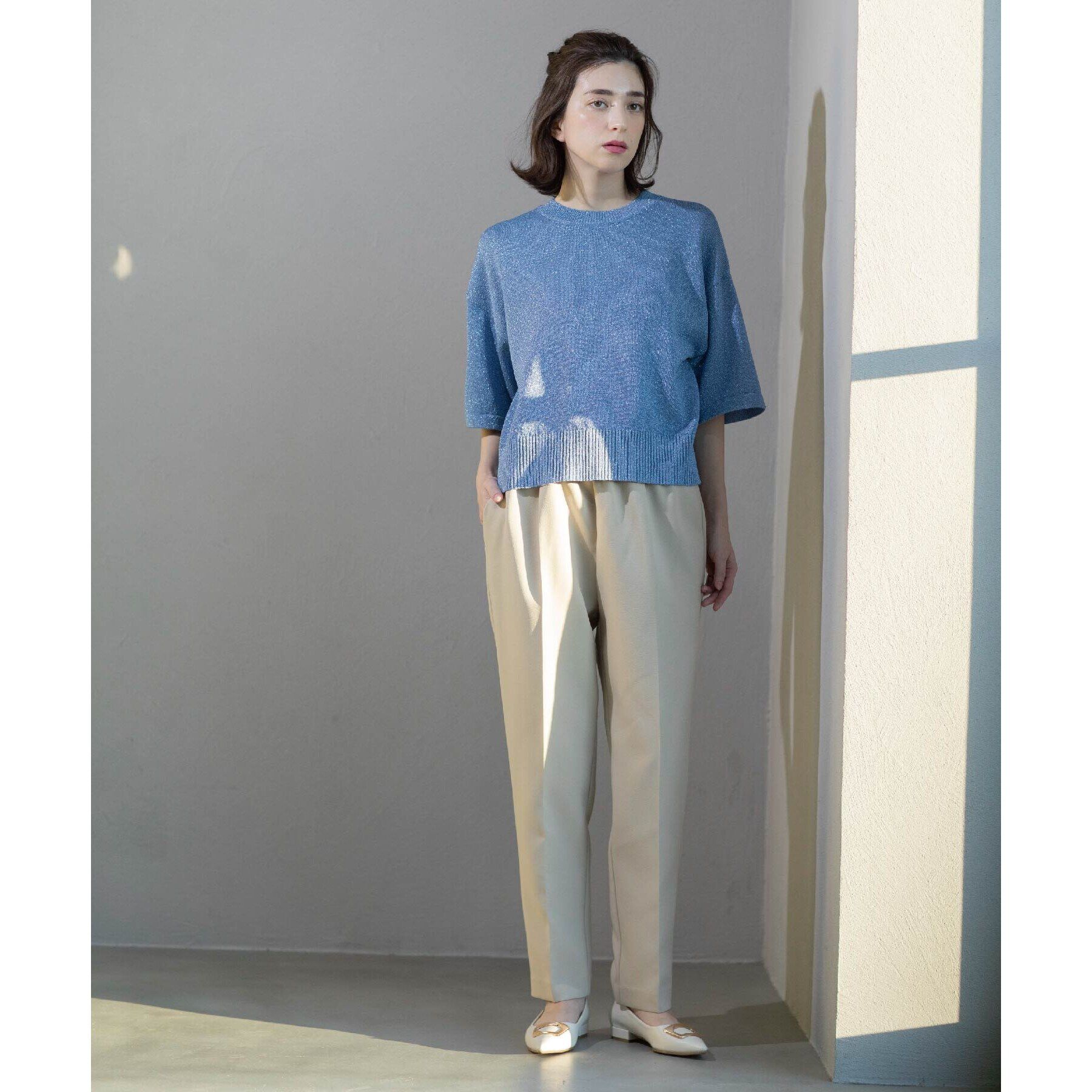 OPAQUE.CLIP「《SS-LLsize》美脚ストレッチイージーテーパードパンツ【洗濯機洗い可】」|その他|