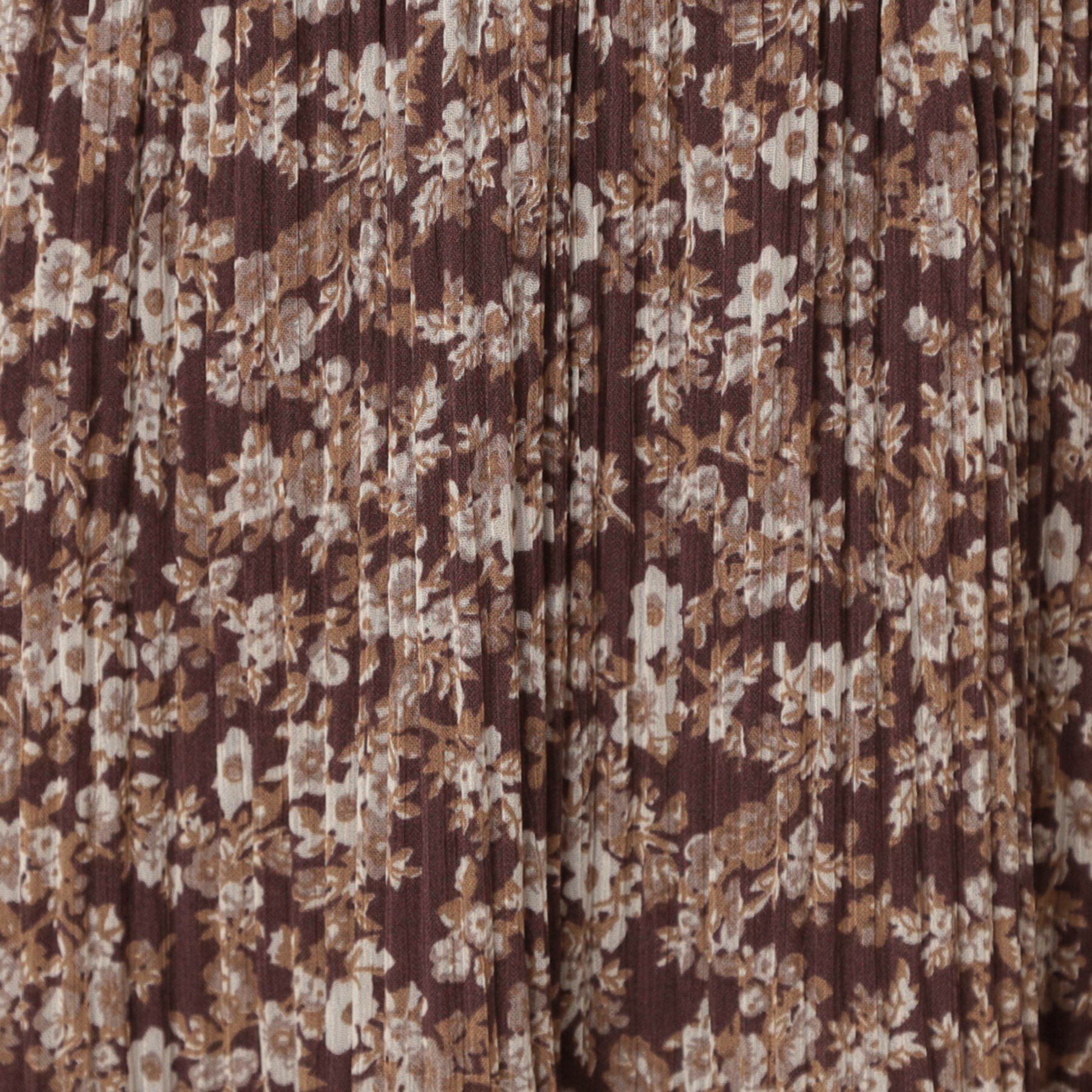 Couture broach「【一枚で着映える・花柄・通勤】前後2WAYシフォン楊柳小花ワンピース」|ワンピース|