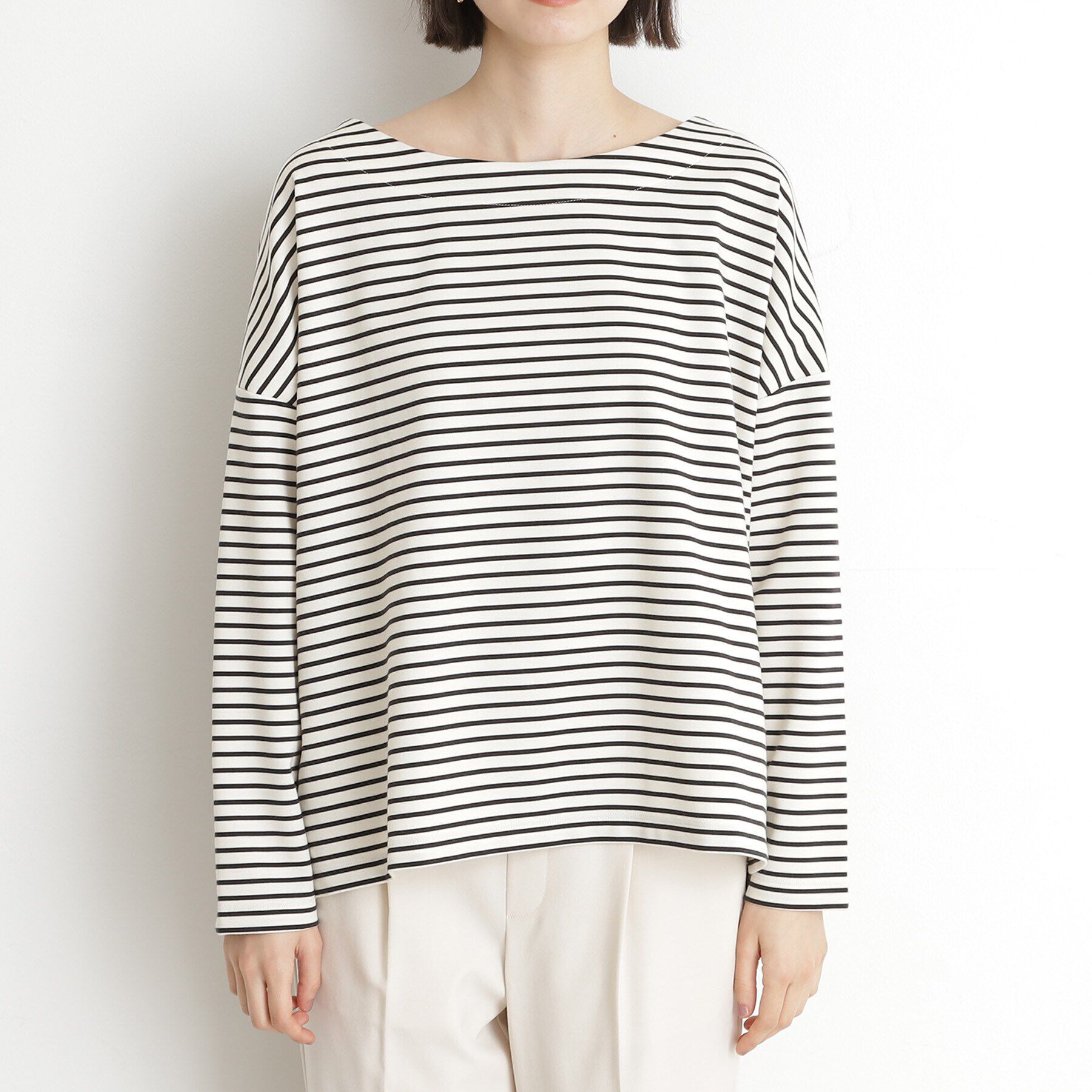 THE SHOP TK「ドロップショルダープルオーバー【洗える】」|Tシャツ・カットソー|