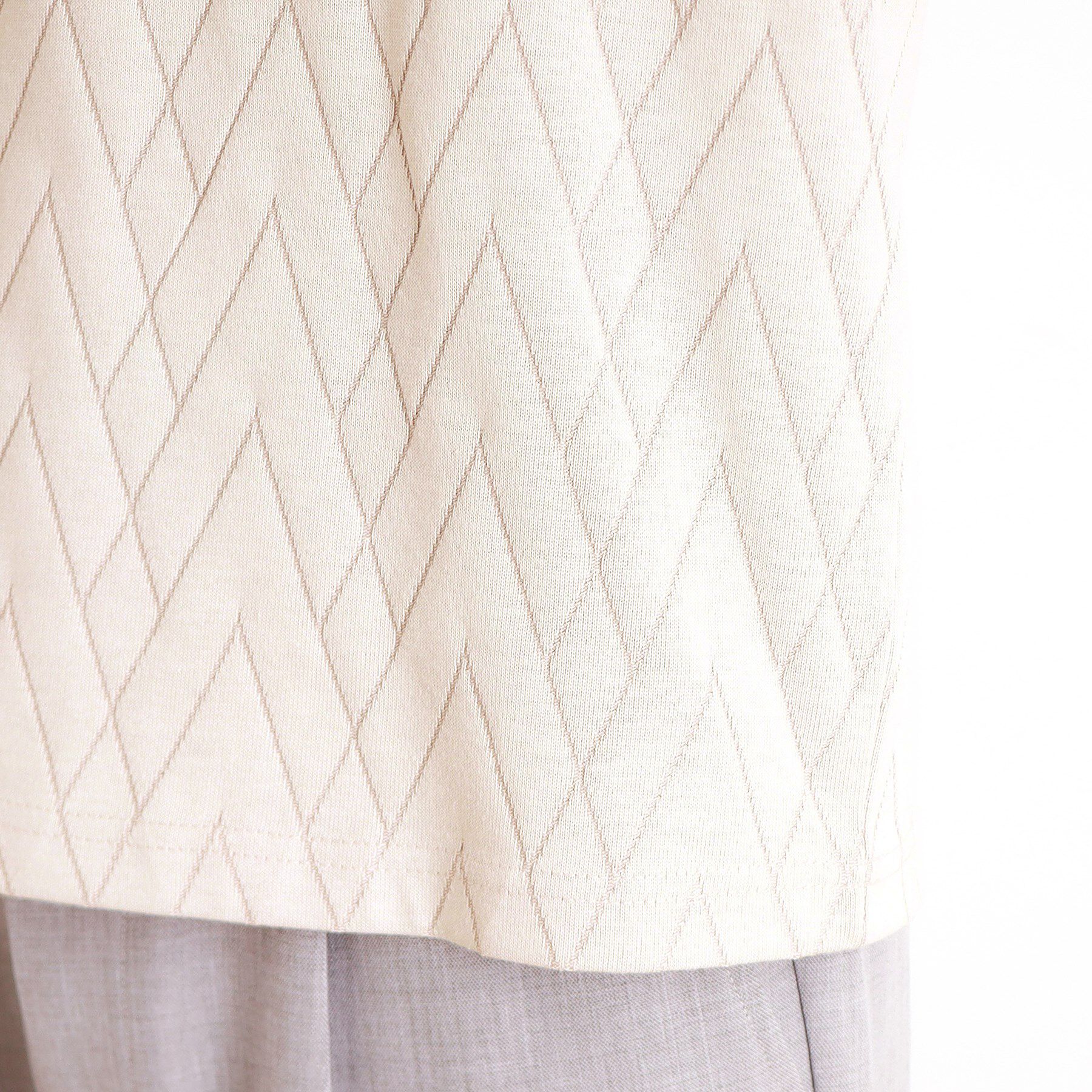 THE SHOP TK「ジオメトリックリンクス半袖Ｔシャツ」|Tシャツ・カットソー|