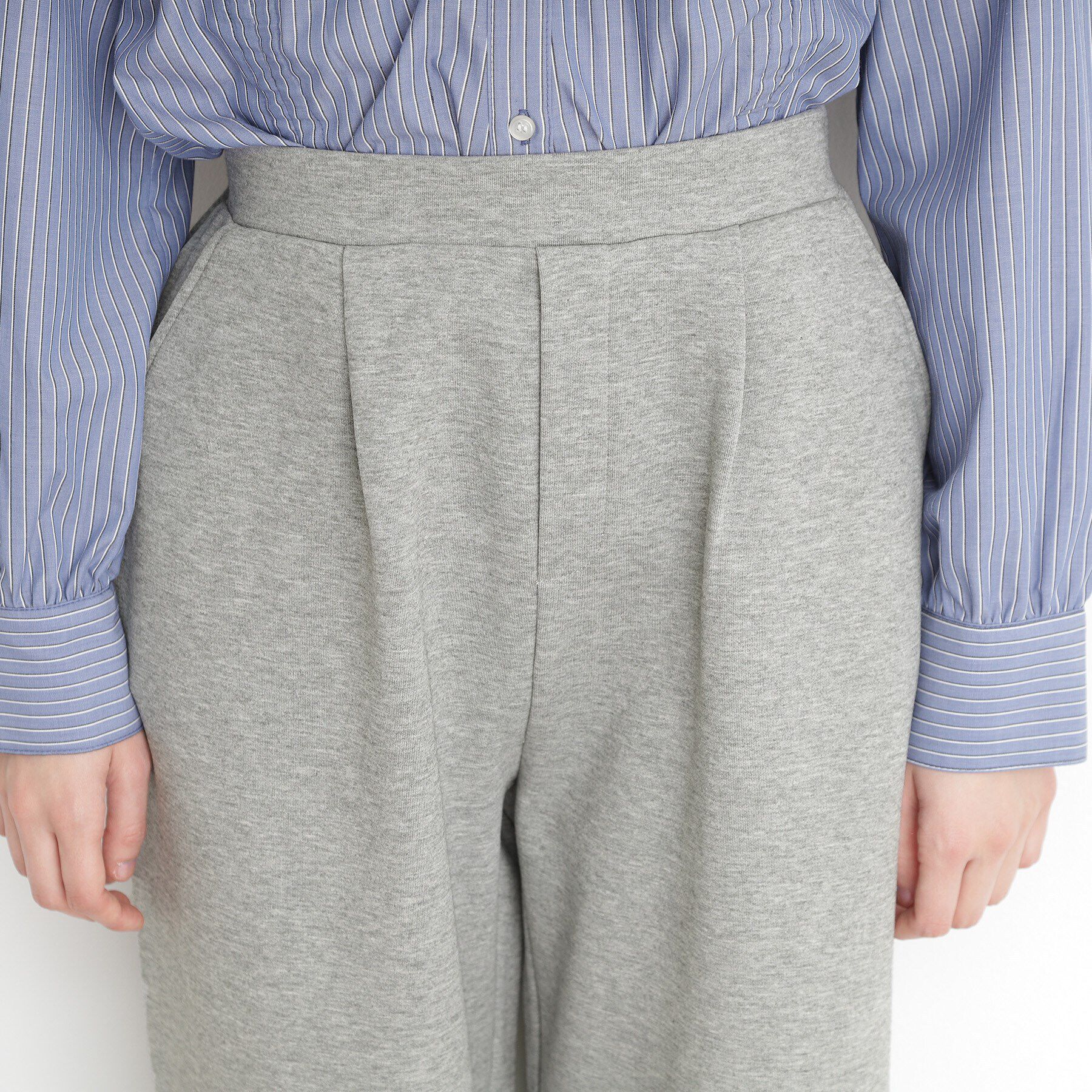 THE SHOP TK「スウェットワイドパンツ【洗える】」|その他|