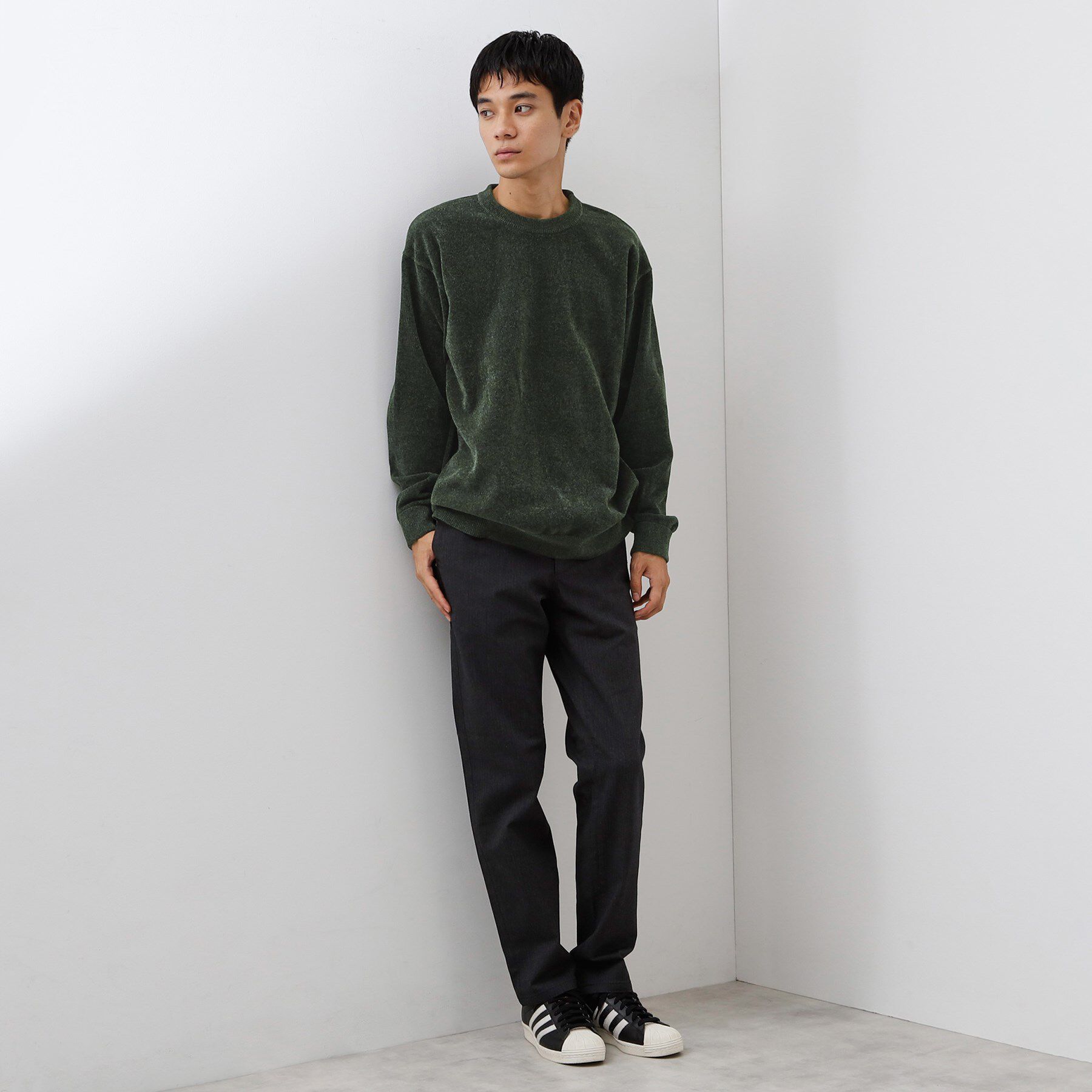 THE SHOP TK「【触れるたびに心地良い】ライトモールニット　洗濯機OK/ユニセックスでおすすめ！」|ニット・セーター|