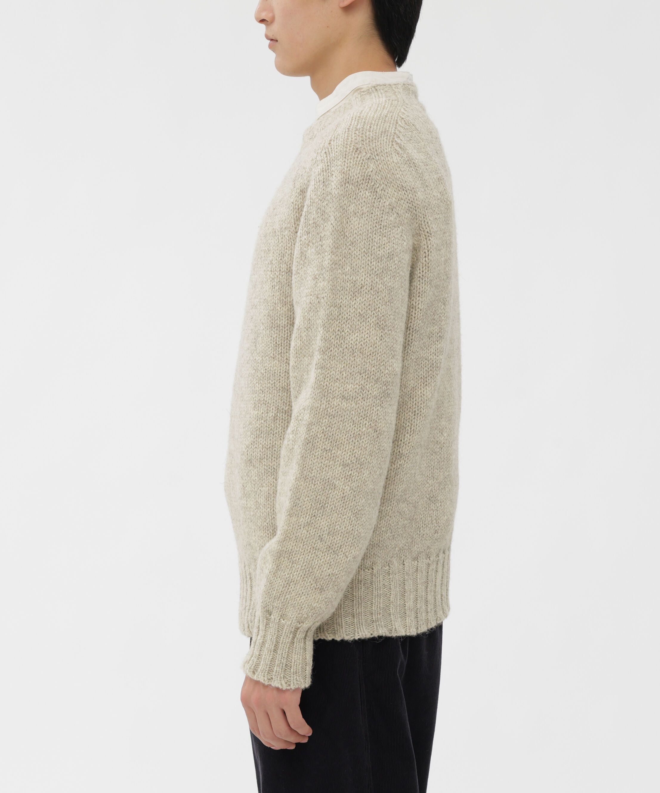 MHL.「RUSTIC WOOL KNITWEAR」|ニット・セーター|