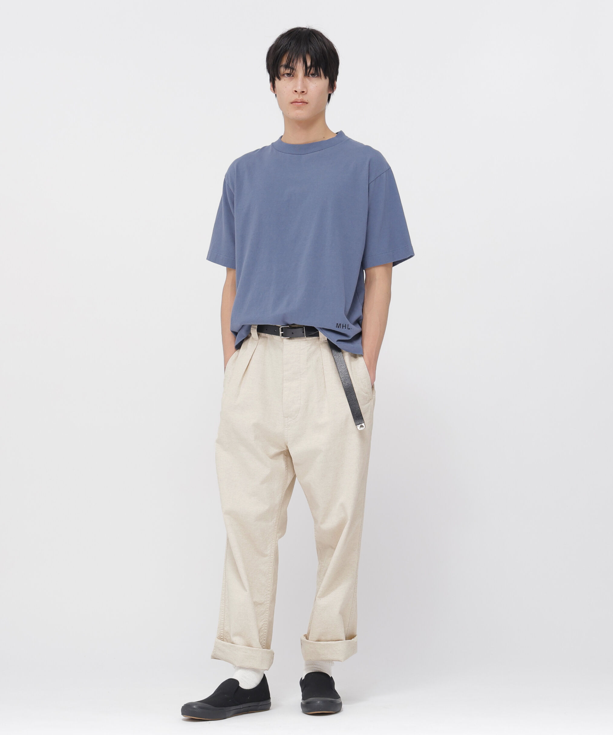 MHL.「BELGIAN LINEN COTTON PLAINWEAVE TROUSERS」|その他|