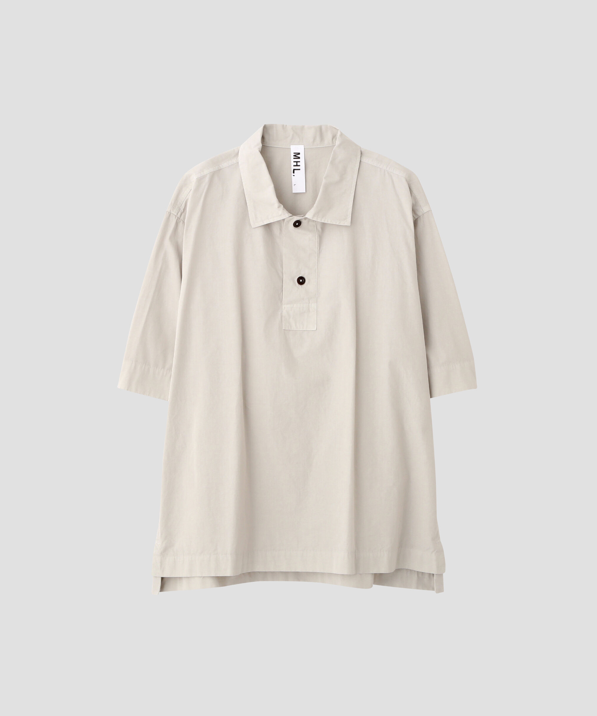 MHL.「COMPACT COTTON POPLIN SHIRT」|シャツ・ブラウス|
