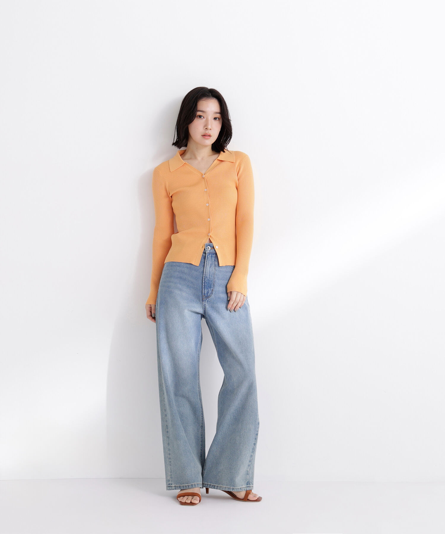  「ワイドストレートデニムパンツ」|その他|