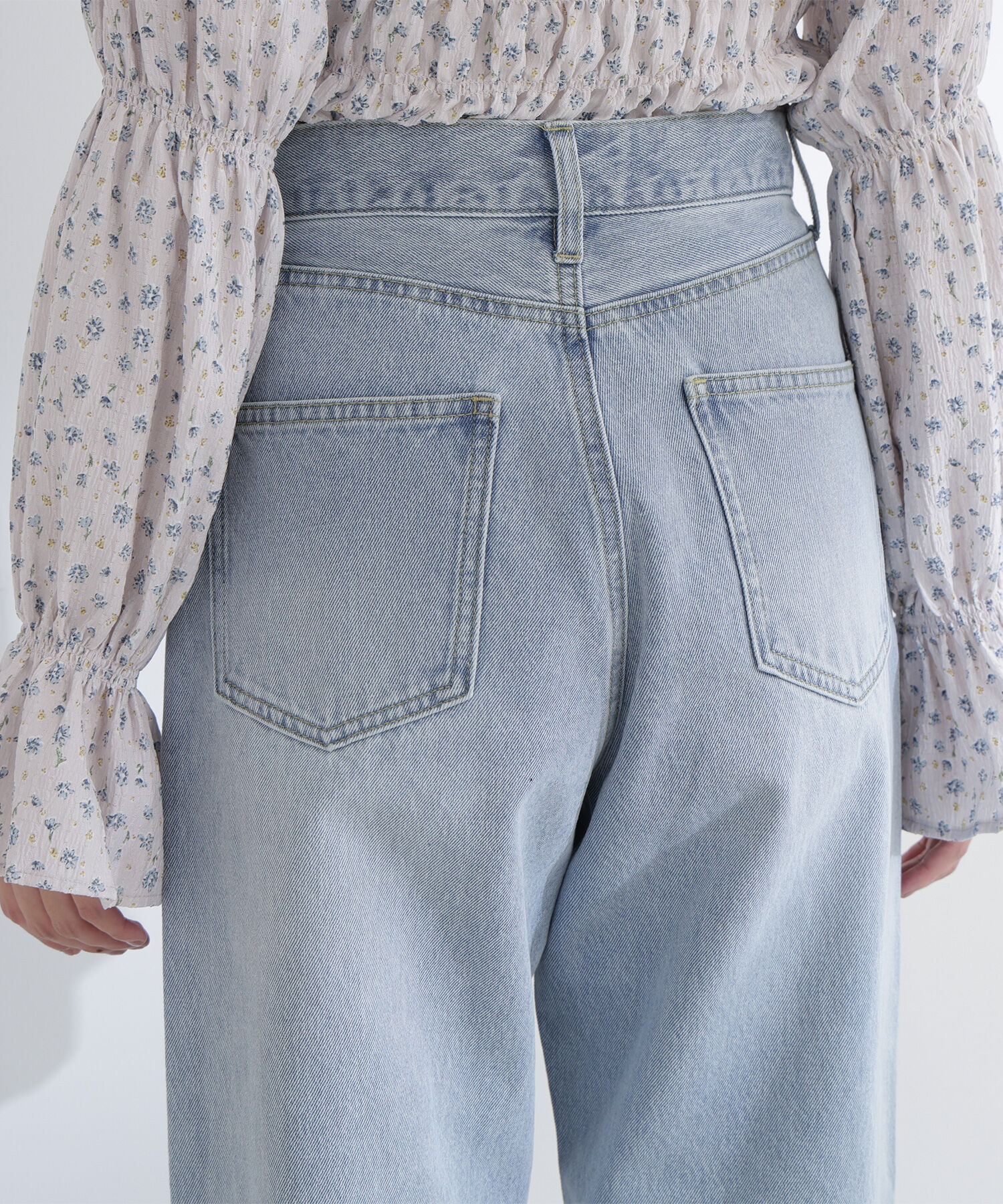  「ワイドストレートデニムパンツ」|その他|