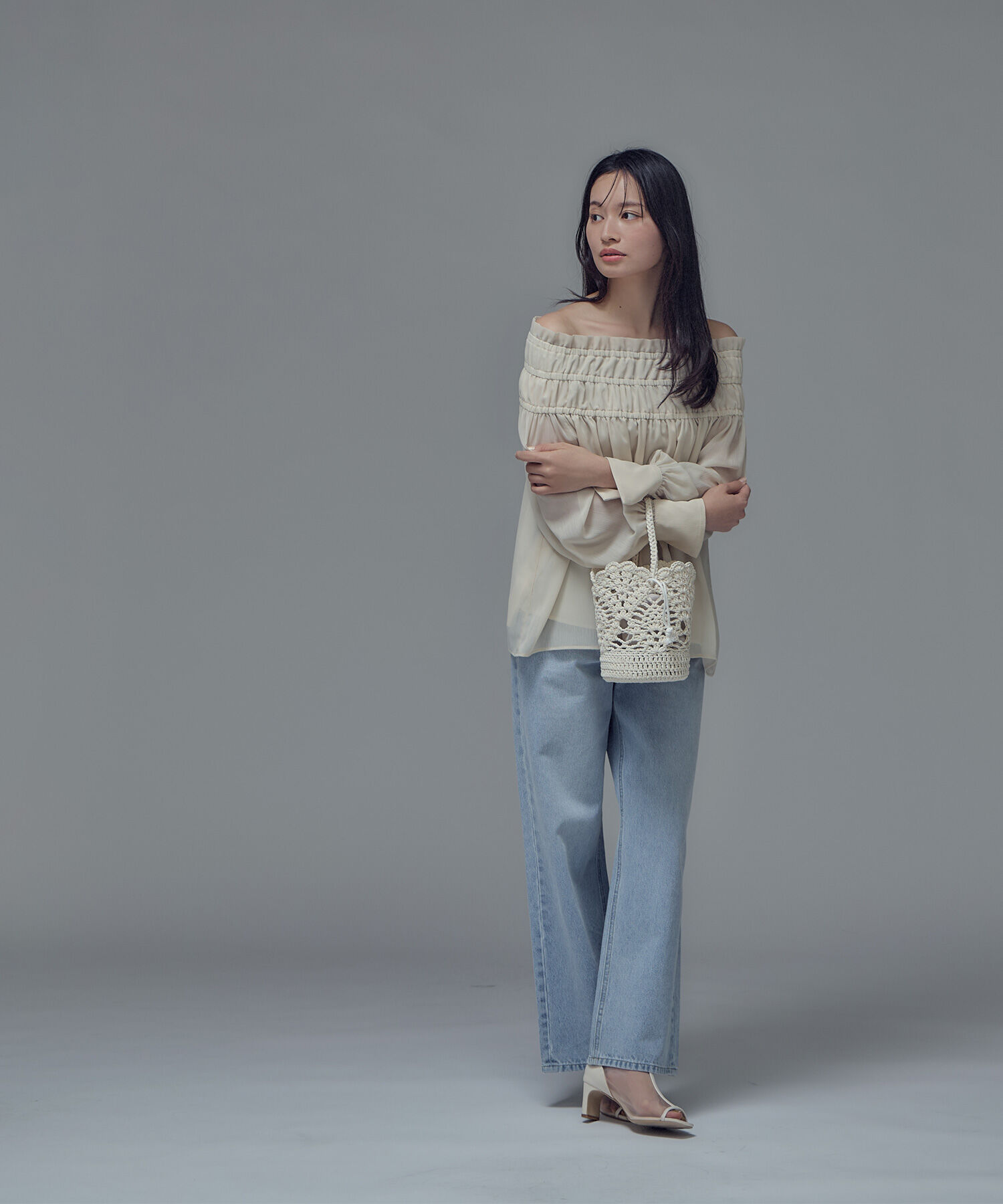  「ワイドストレートデニムパンツ」|その他|