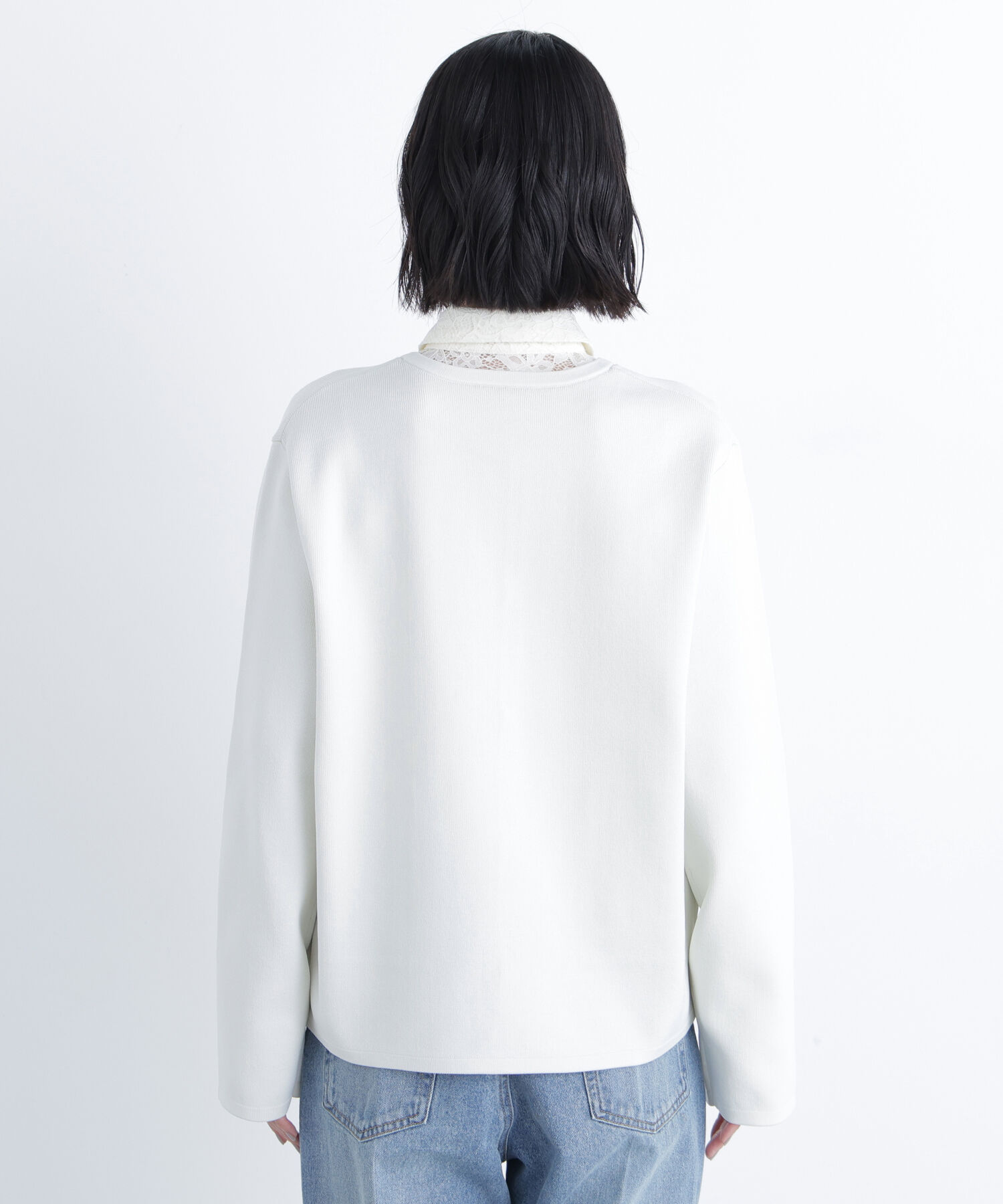  「〈N.〉ゴールドボタンニットカーディガン」|ニット・セーター|