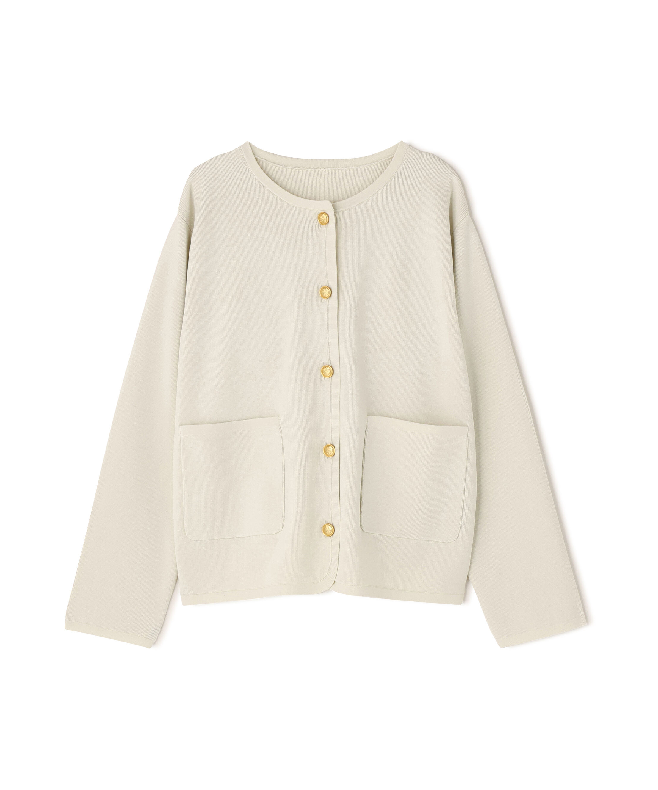  「〈N.〉ゴールドボタンニットカーディガン」|ニット・セーター|