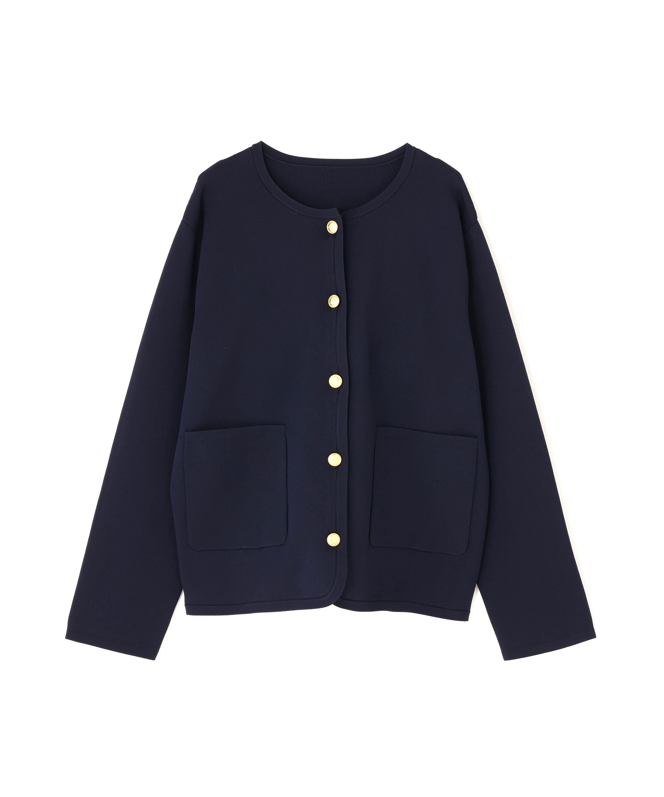  「〈N.〉ゴールドボタンニットカーディガン」|ニット・セーター|