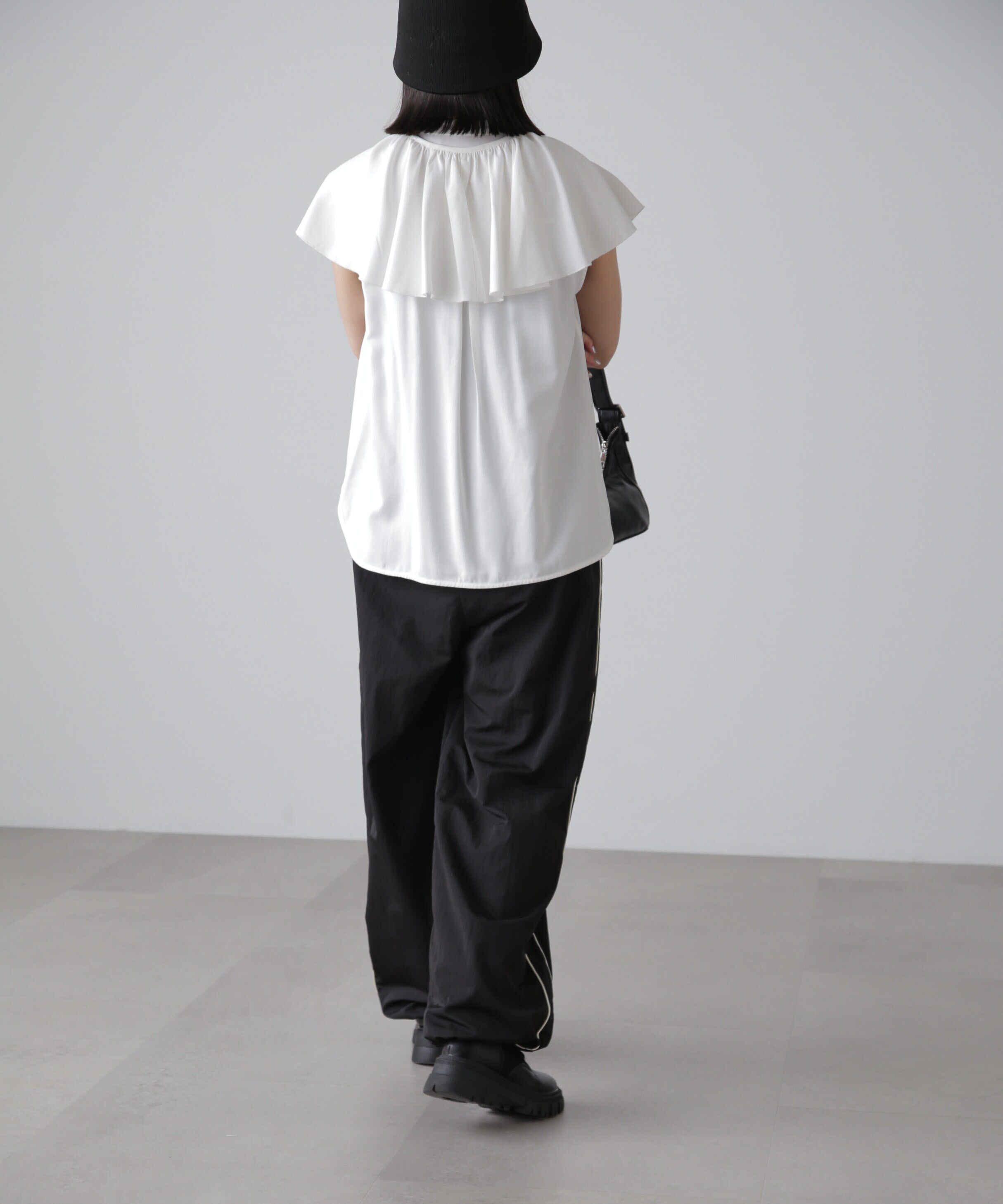  「マルチウェイフリルセットブラウス」|シャツ・ブラウス|