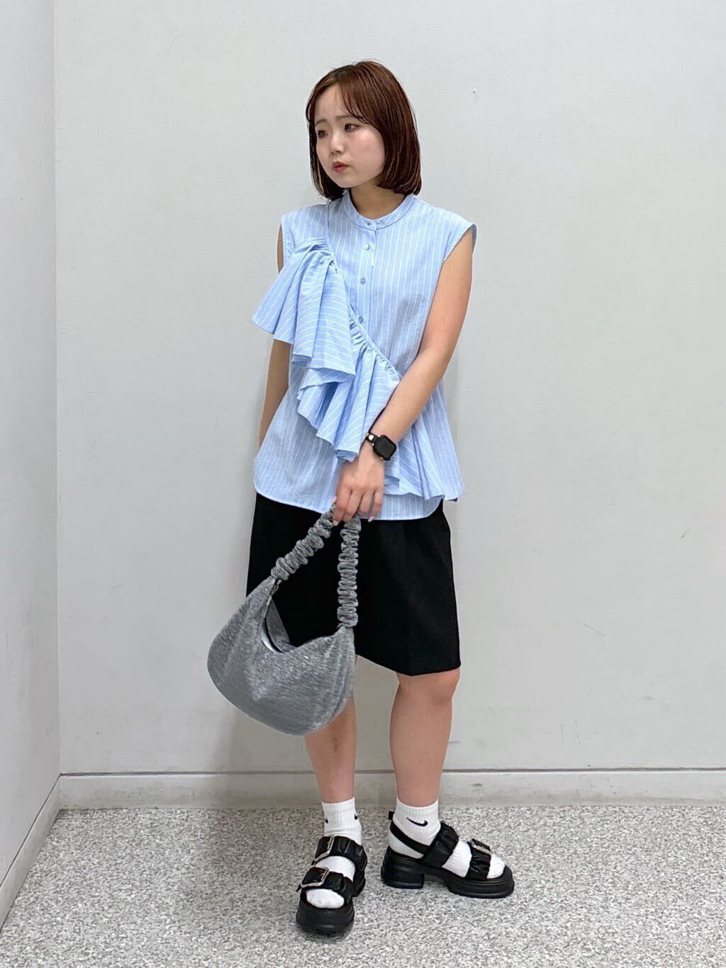  「マルチウェイフリルセットブラウス」|シャツ・ブラウス|