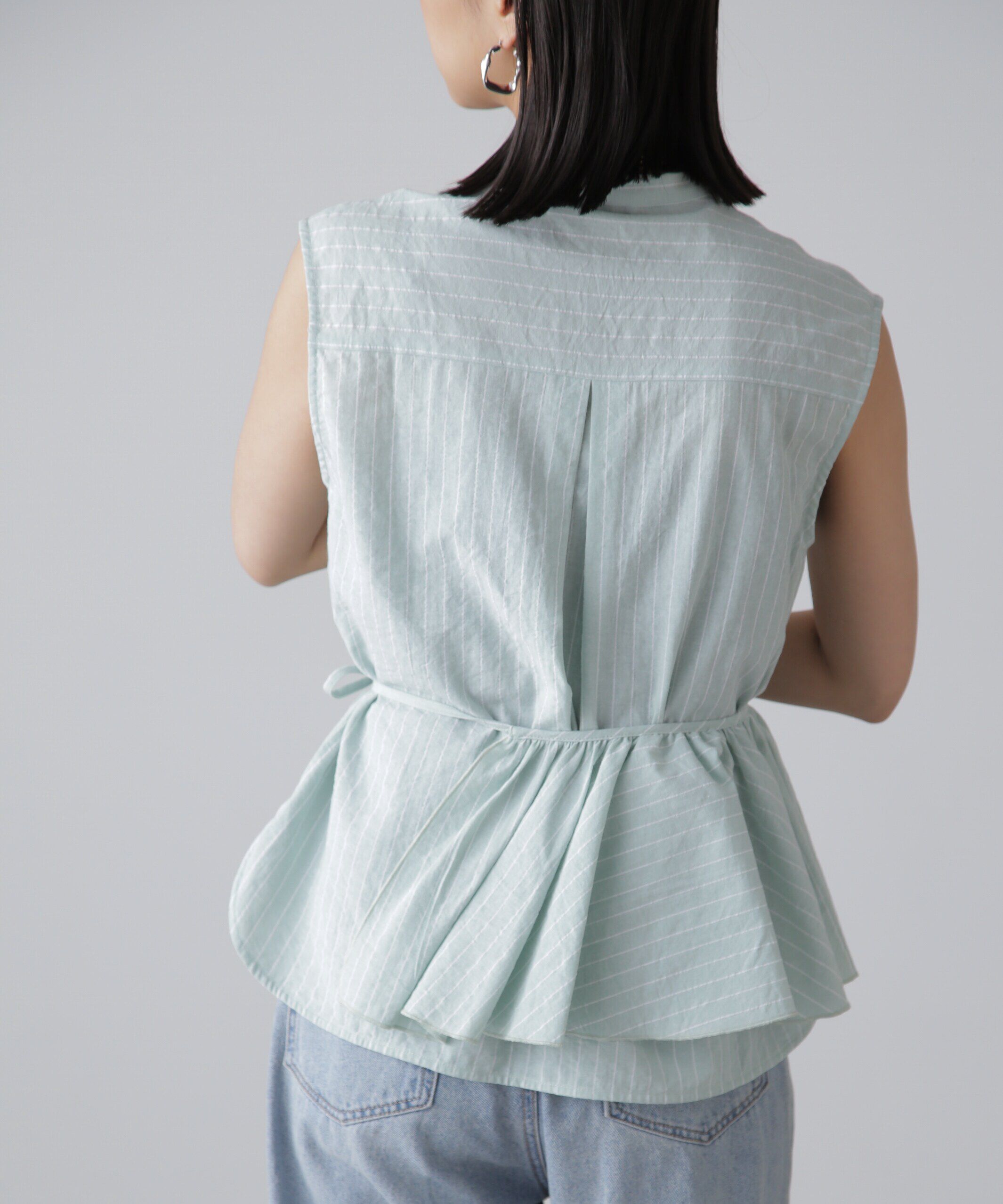  「マルチウェイフリルセットブラウス」|シャツ・ブラウス|