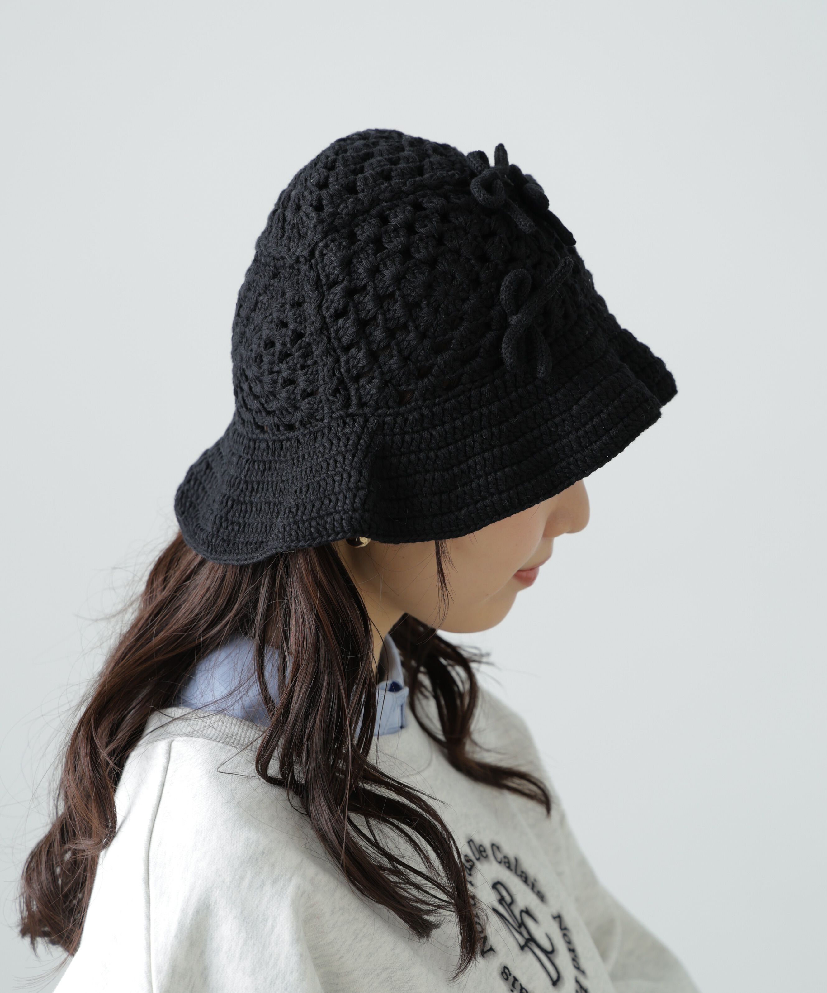  「リボンニットクロッシェ」|ソックス|