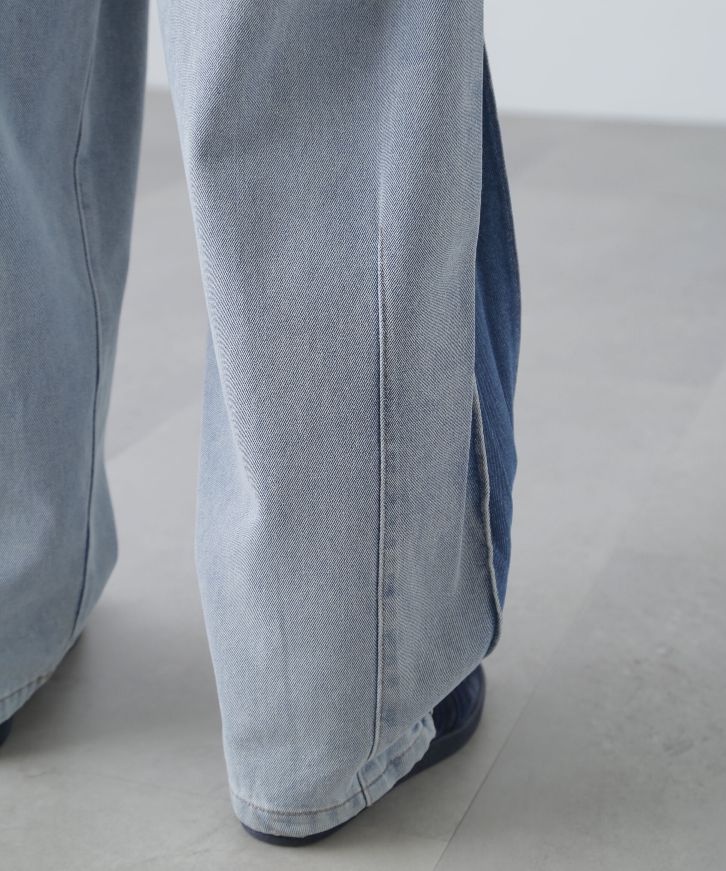  「[低身長サイズ/Sシリーズ]サイドタックカーブデニムパンツ」|その他|