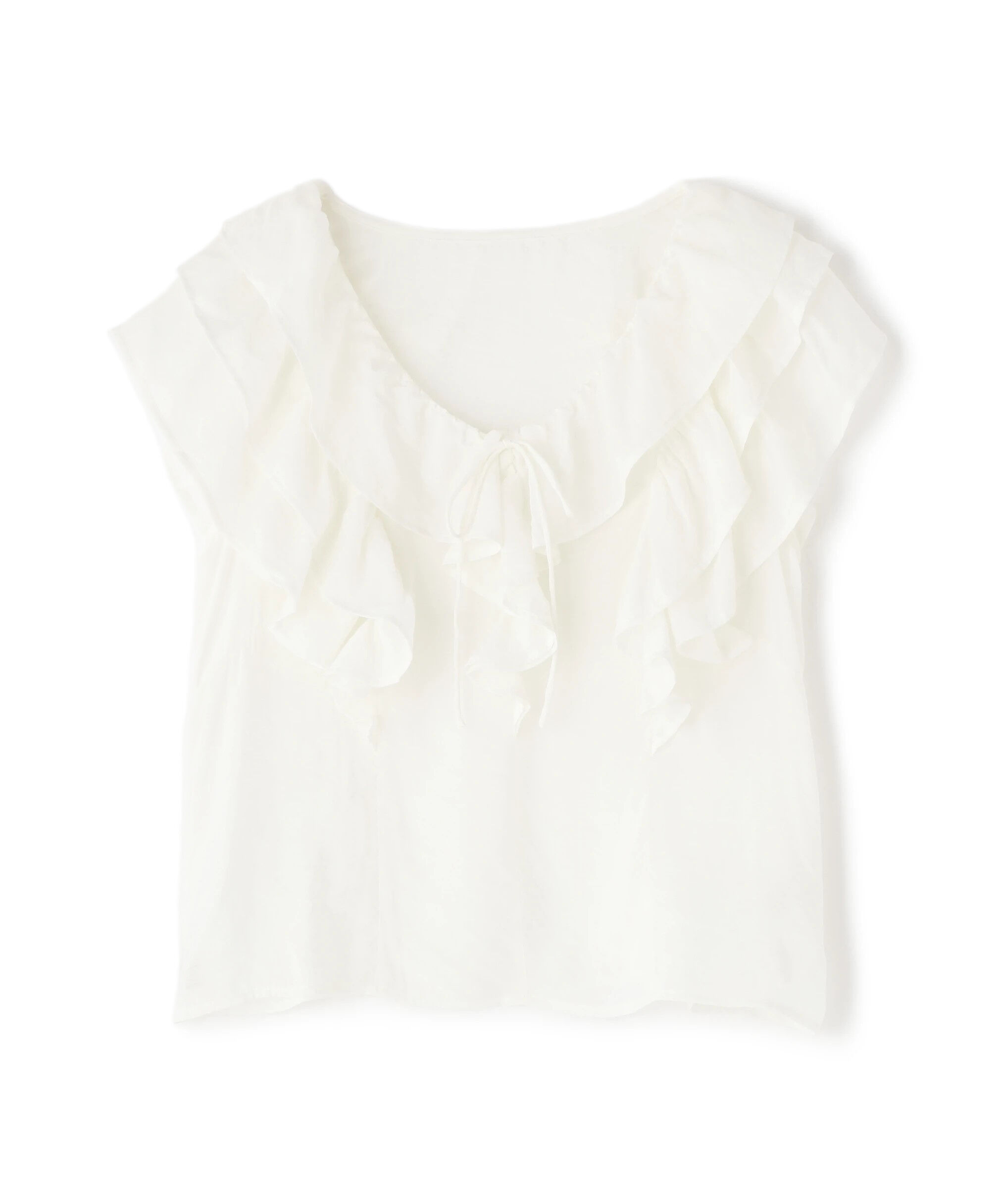  「フリルフレンチブラウス」|シャツ・ブラウス|