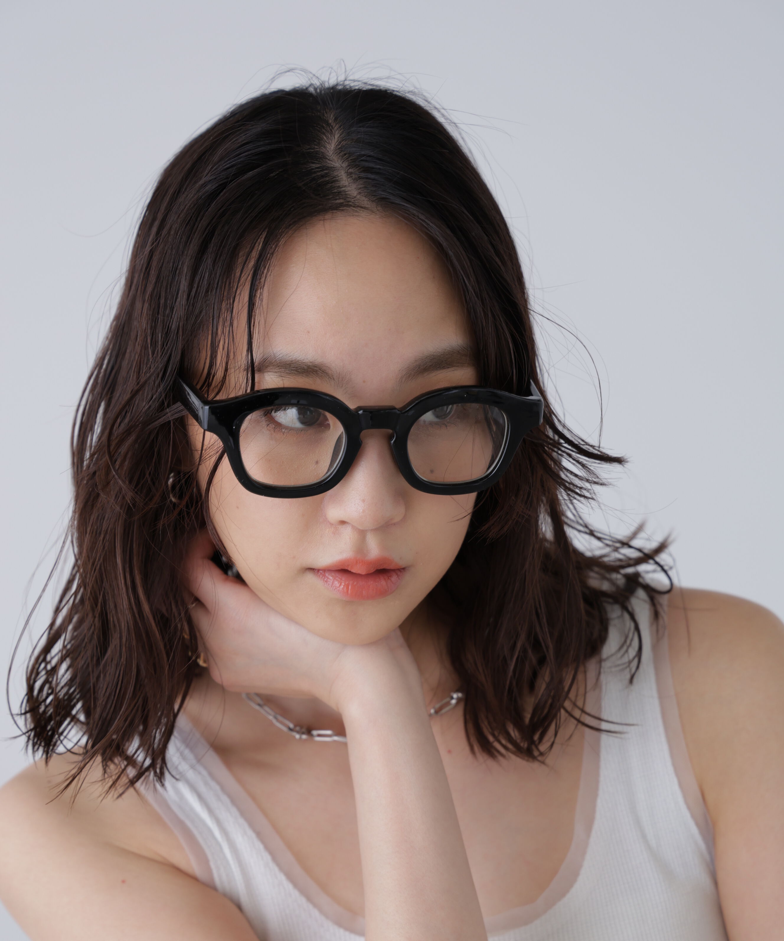  「ファットリムサングラス」|ハンカチ|