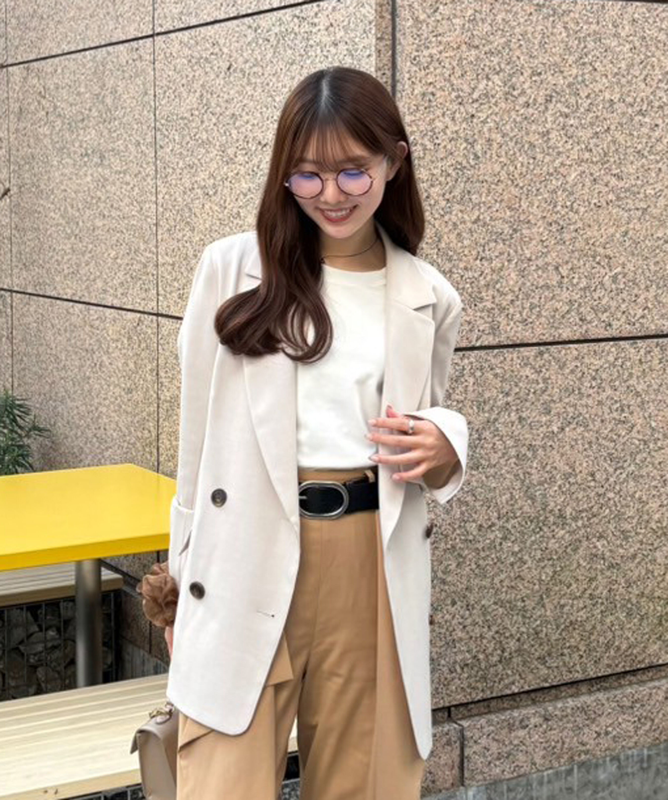  「梳毛調合繊ダブルブレストジャケット」|その他|