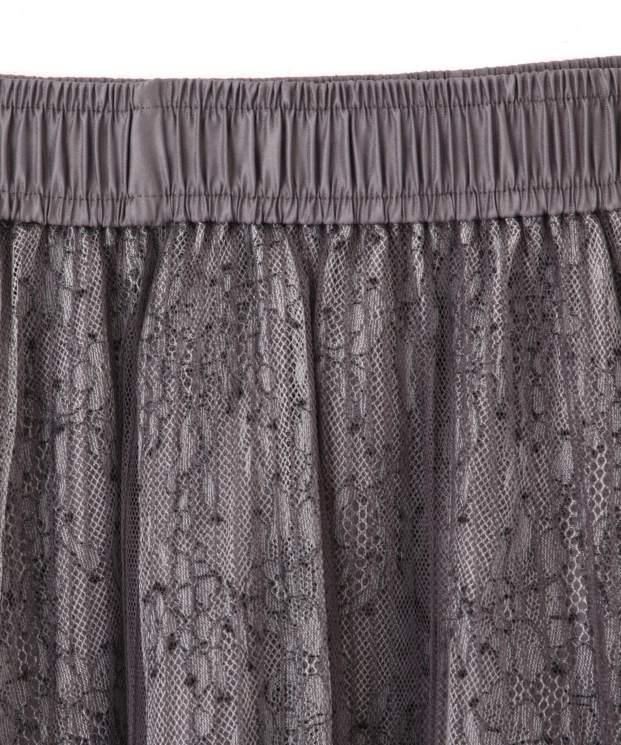  「レイヤードチュールスカート」|スカート|