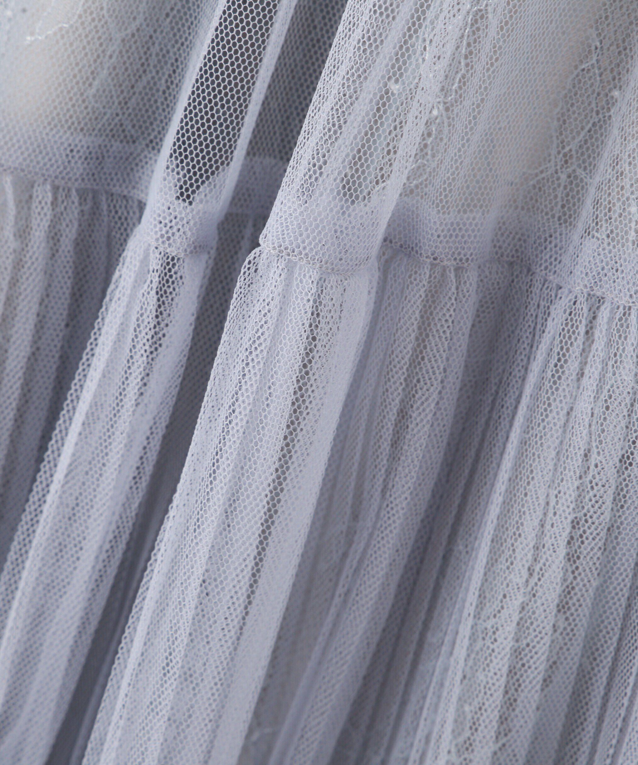  「レイヤードチュールスカート」|スカート|