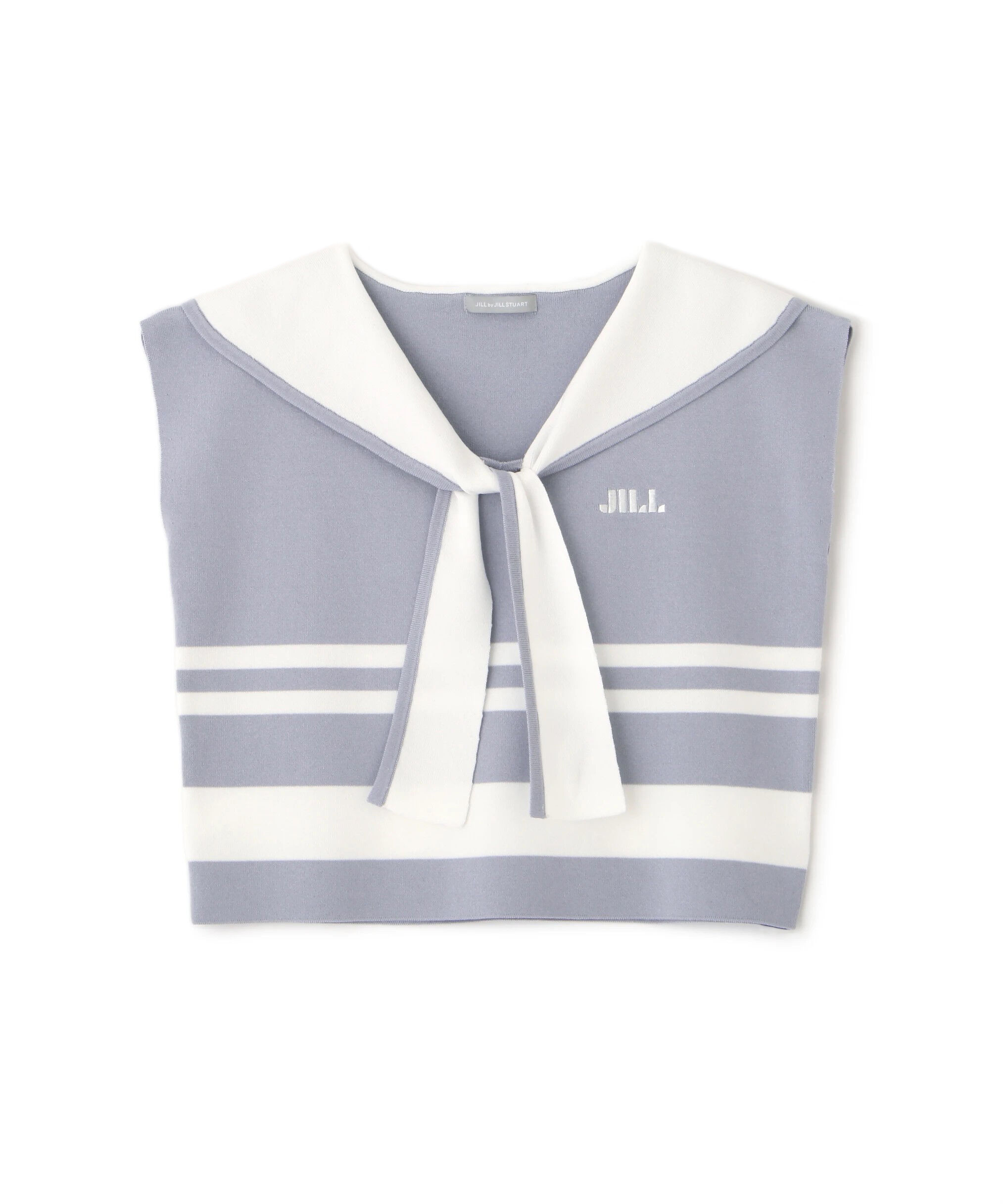  「ビッグカラー配色ニット」|ニット・セーター|