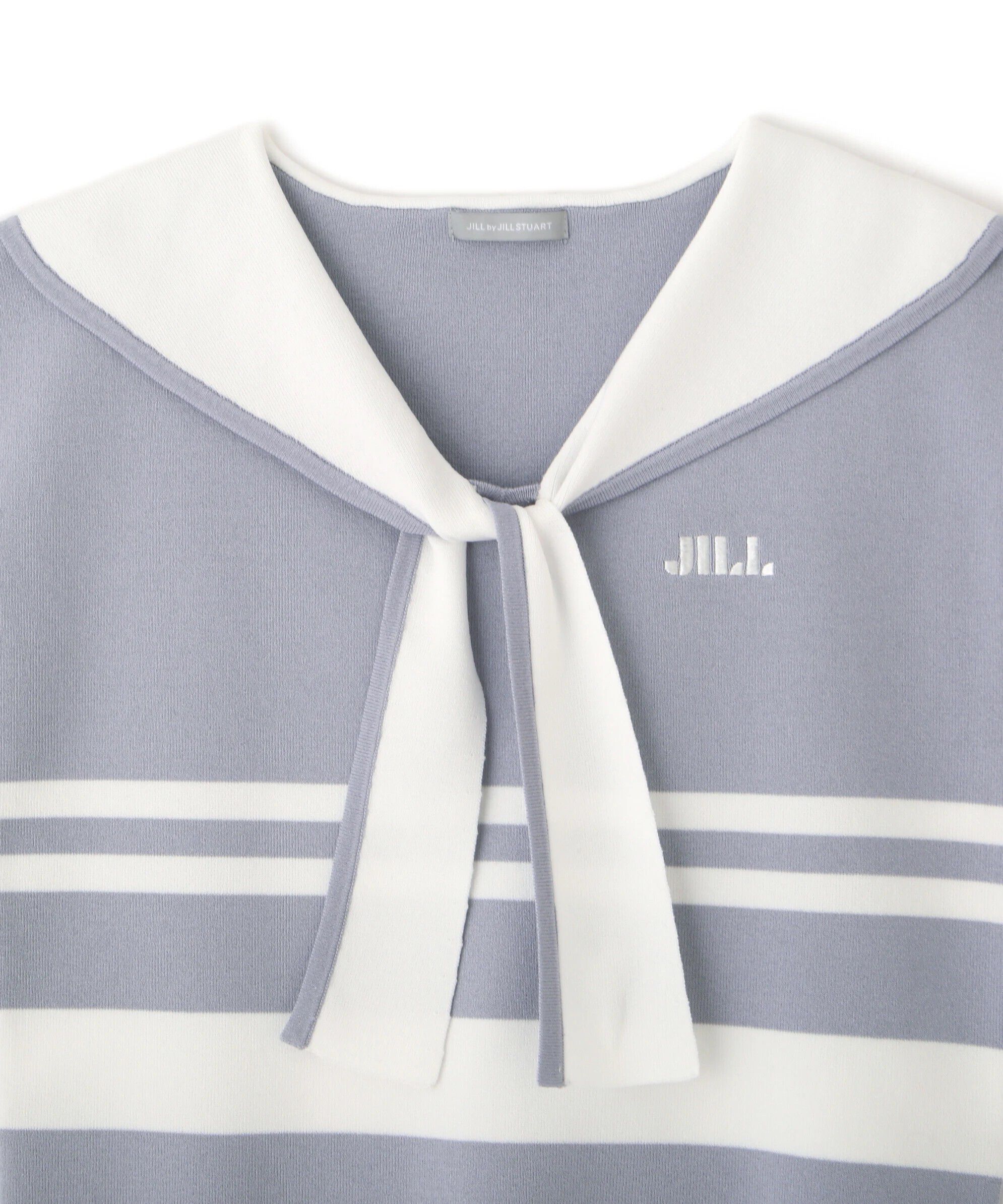  「ビッグカラー配色ニット」|ニット・セーター|