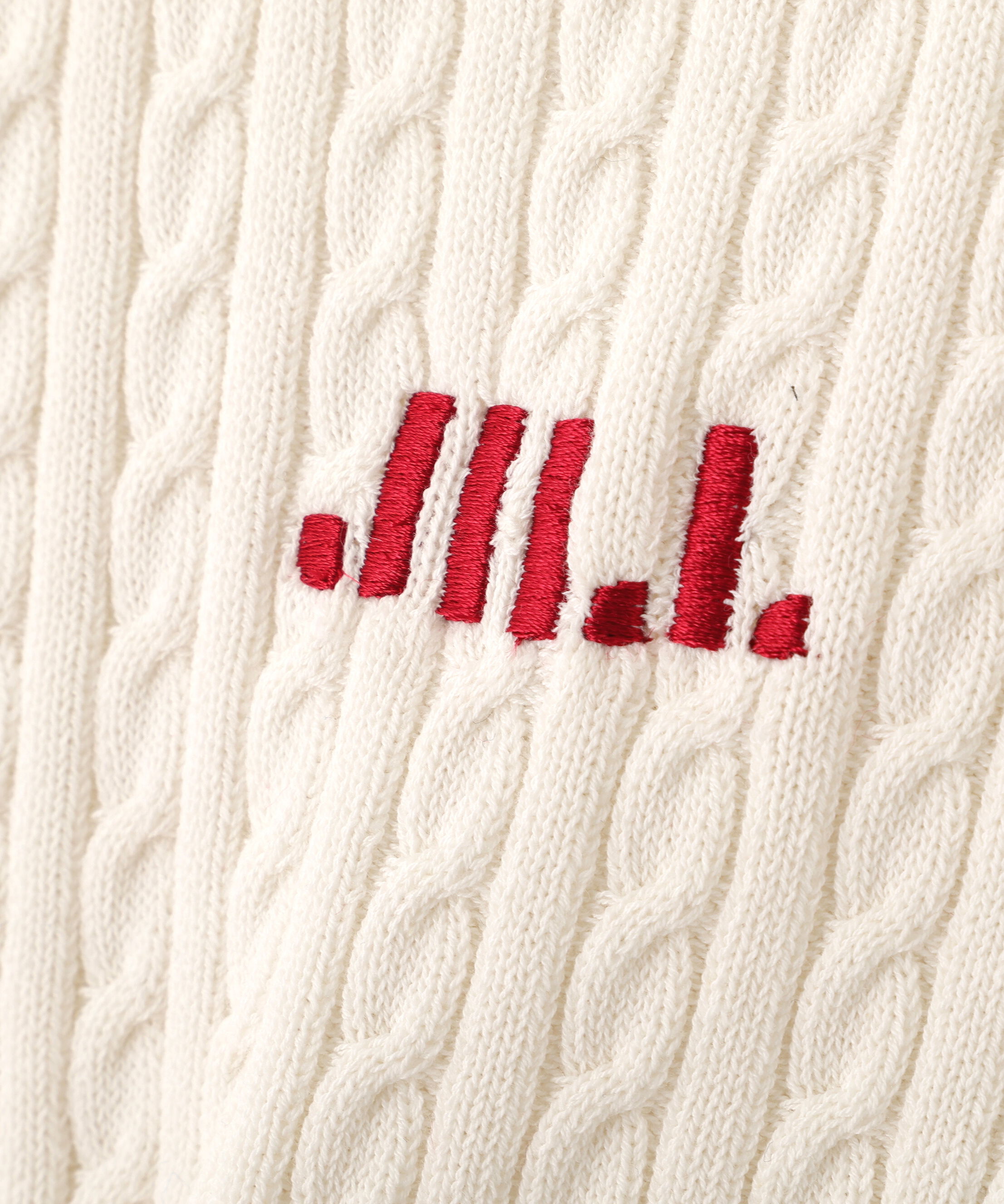  「ミニケーブルコンパクトニット」|ニット・セーター|