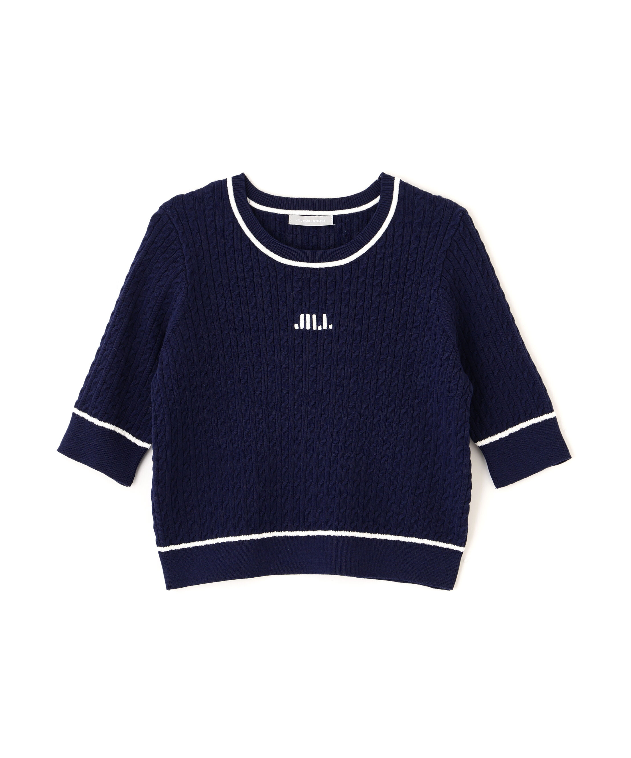  「ミニケーブルコンパクトニット」|ニット・セーター|