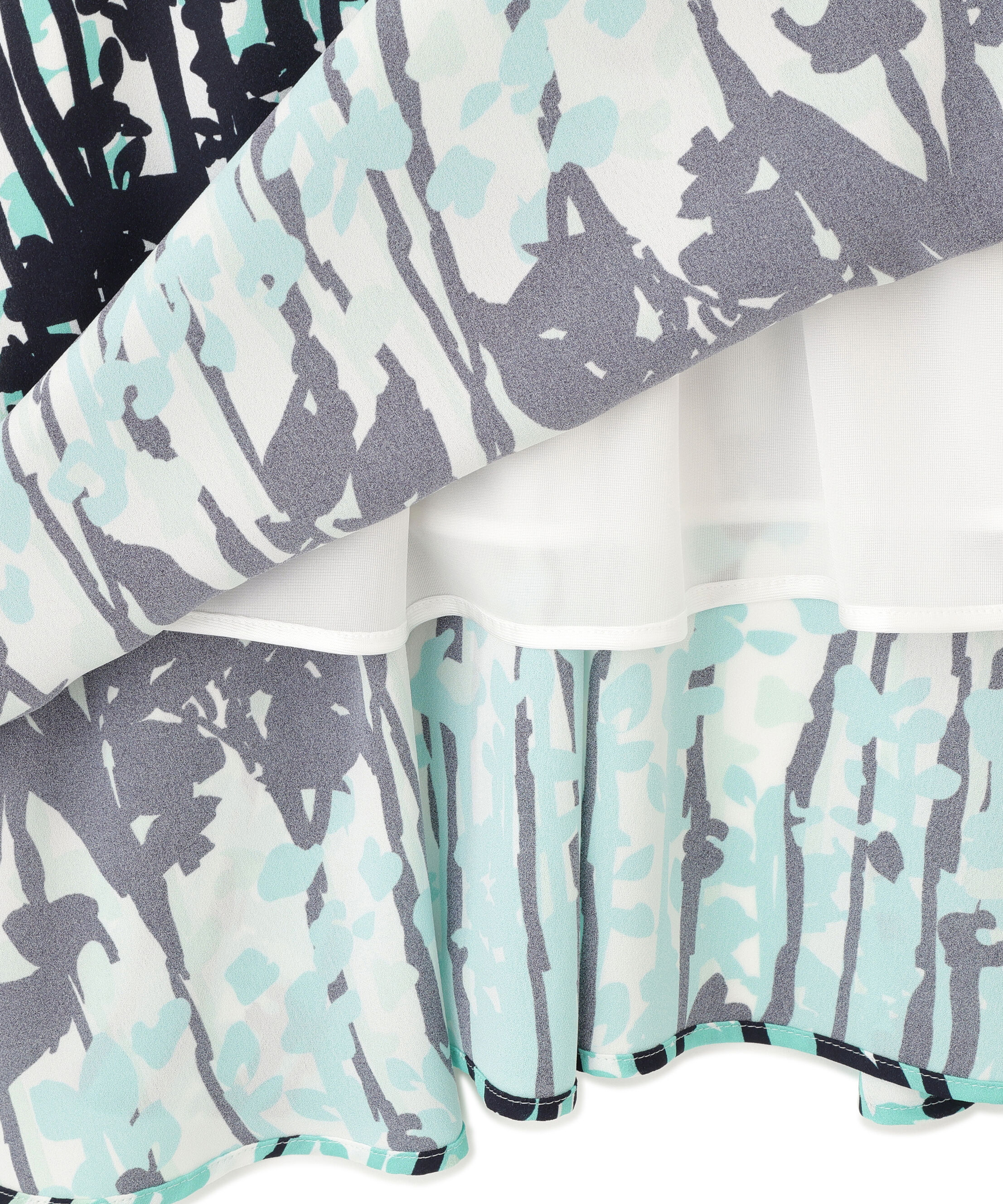  「インクフォレストプリントワンピース」|ワンピース|