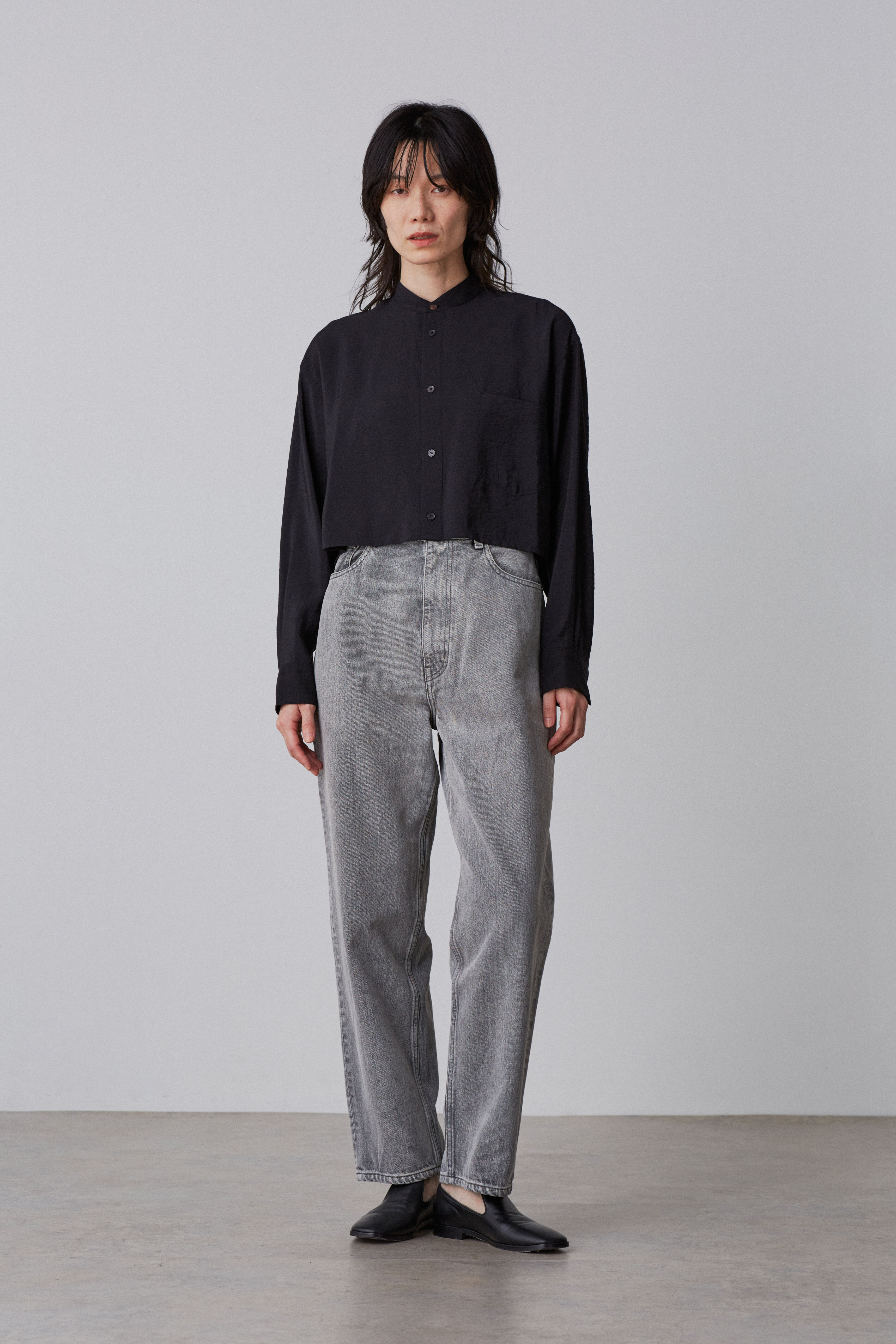 YLEVE 「YLEVE / RAYON POLYESTER BROAD SH」|シャツ・ブラウス|