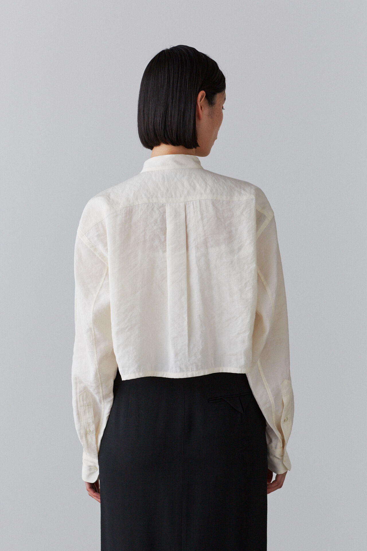 YLEVE 「YLEVE / RAYON POLYESTER BROAD SH」|シャツ・ブラウス|