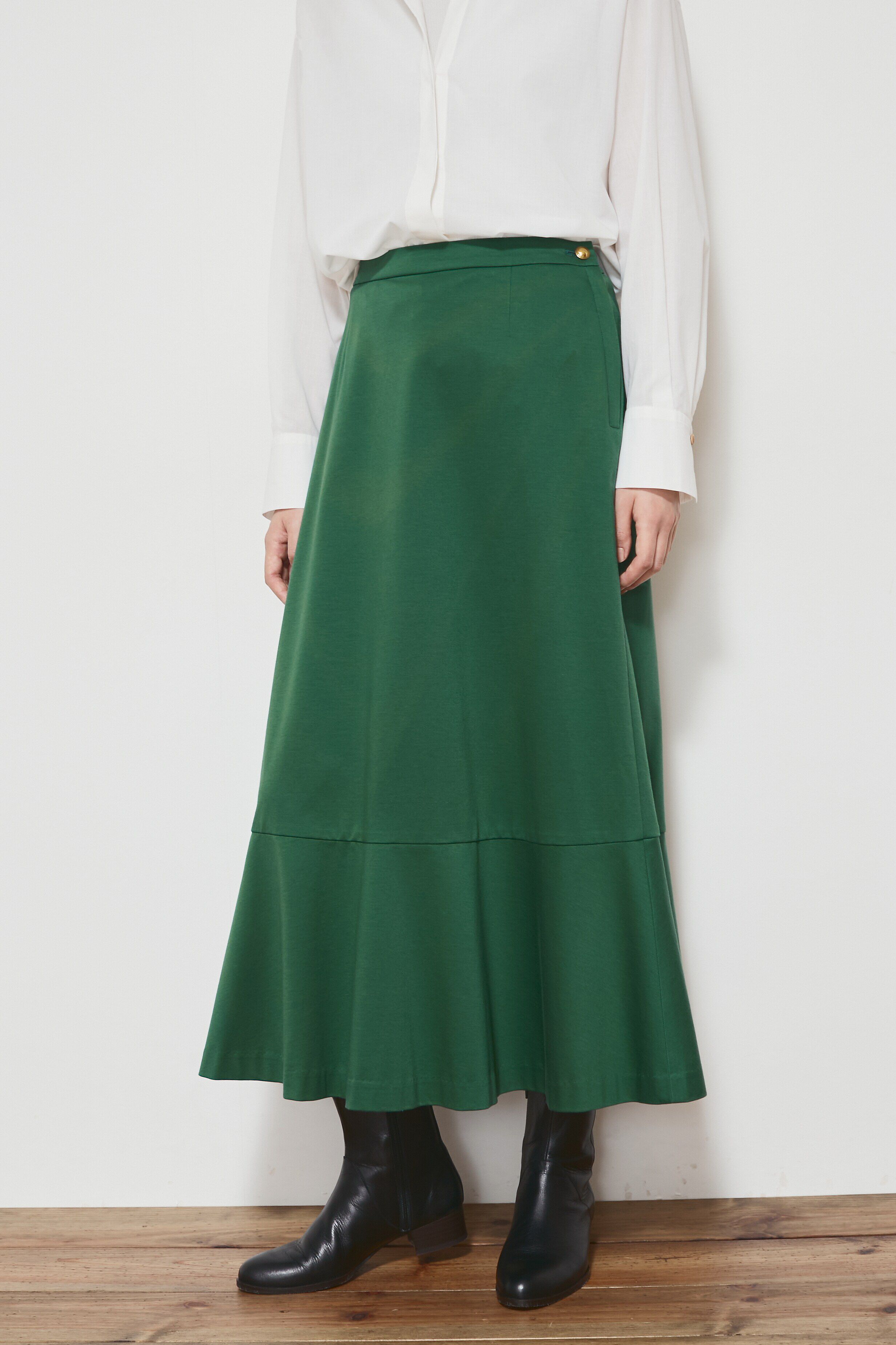  「◆５ｅ・マーメイドスカート」|スカート|グリーン