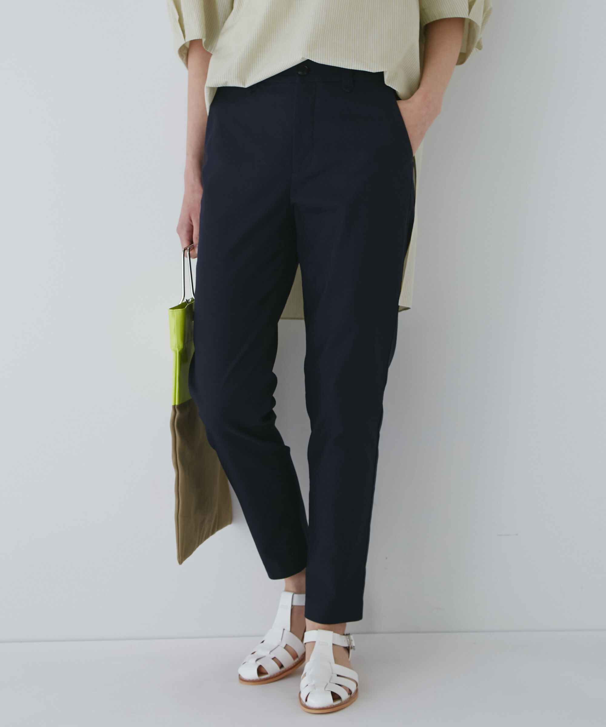  「◆エアリーオックスストレッチパンツ」|その他|ネイビー