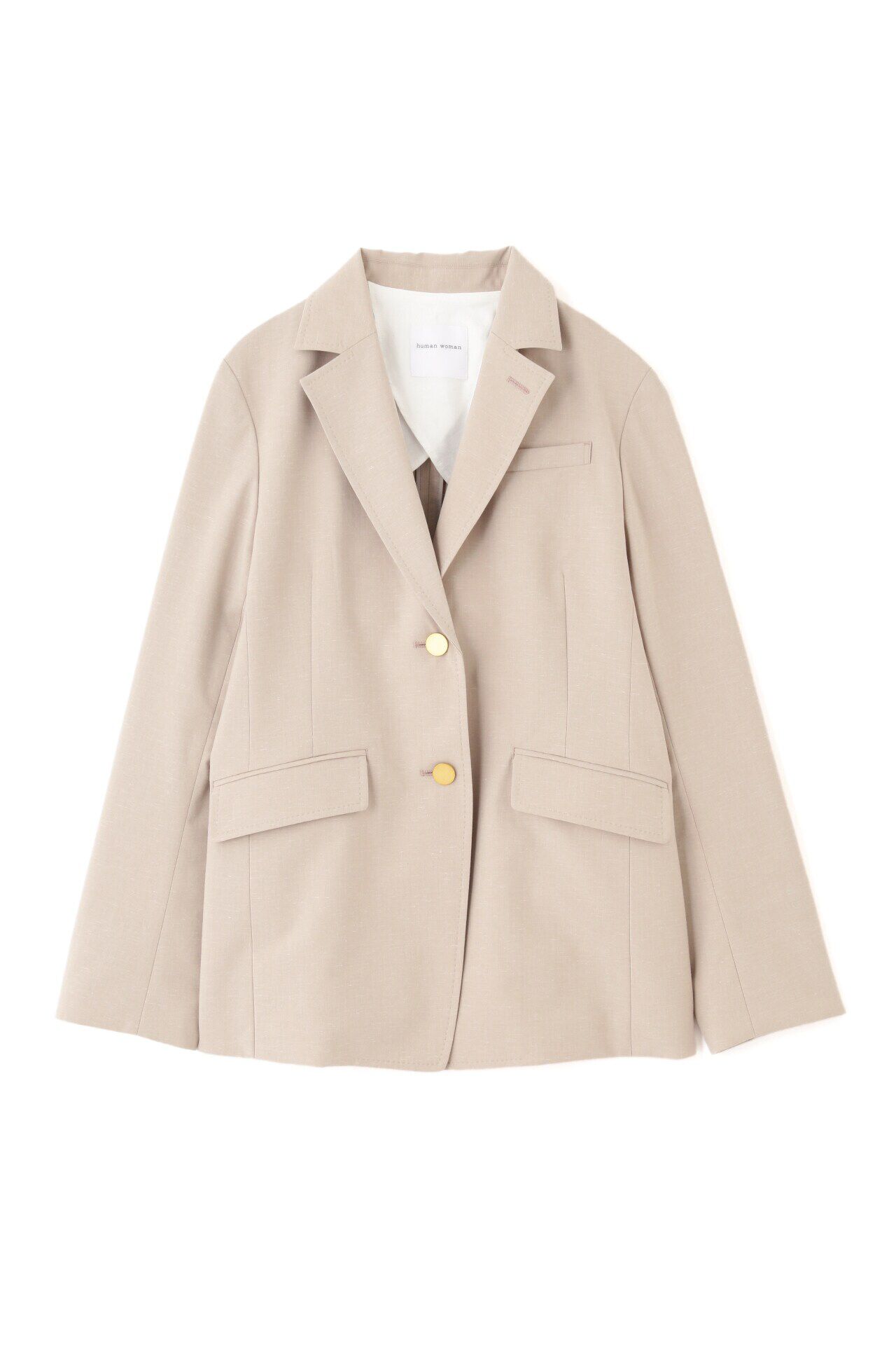  「◆Pレーヨン麻ポプリンテーラードジャケット」|その他|