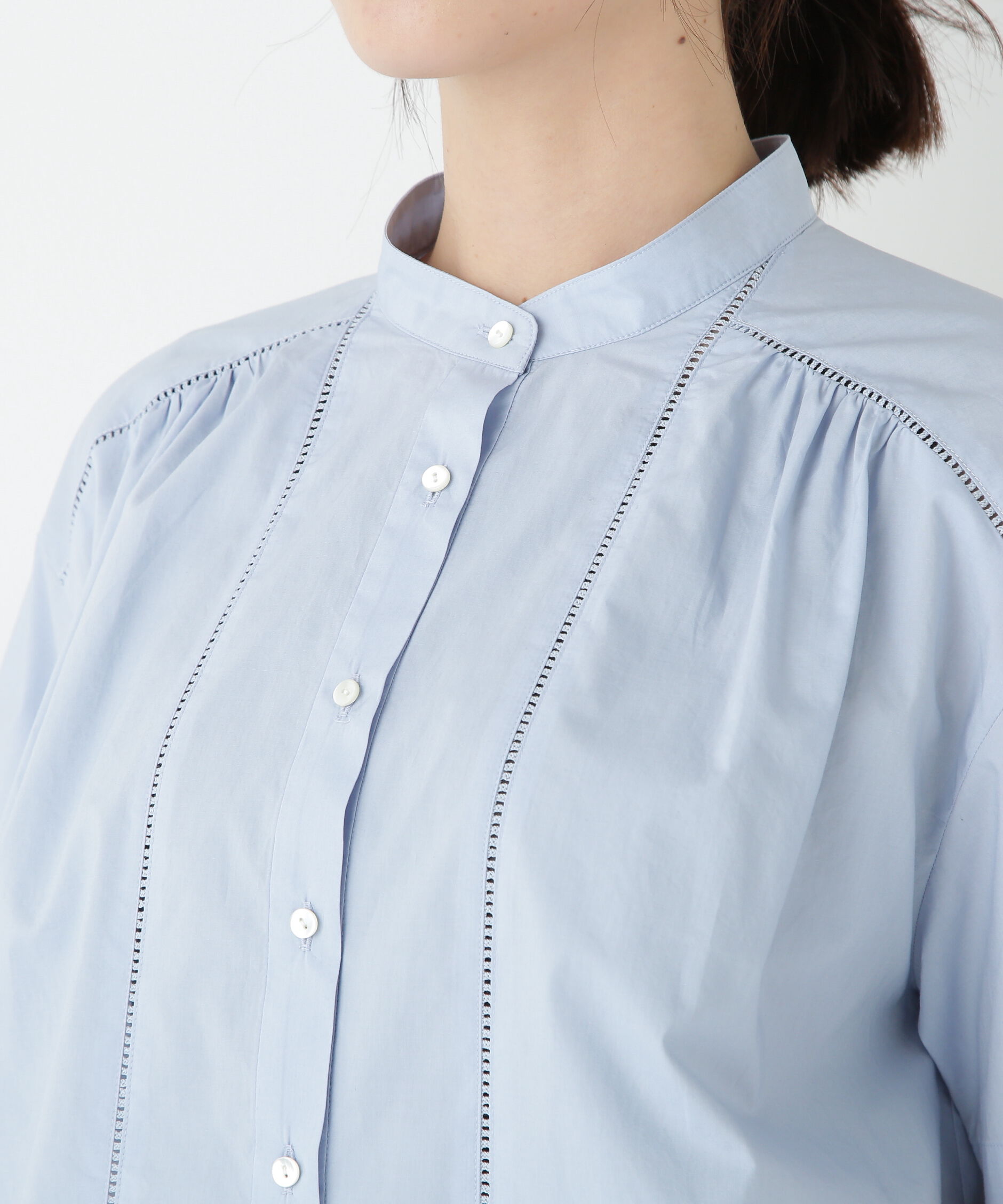  「◆タイプライターブラウス」|シャツ・ブラウス|