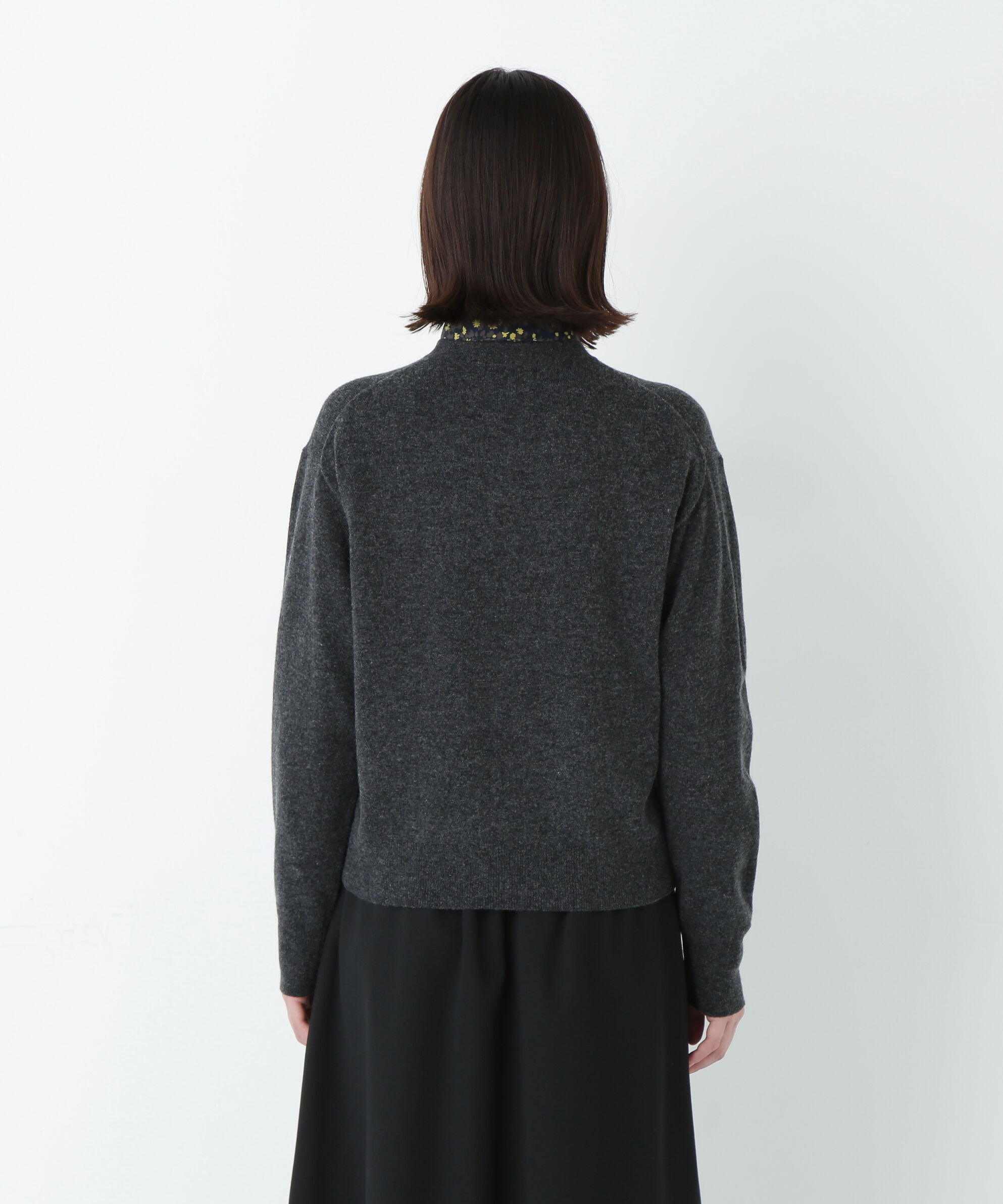  「≪洗える≫ウールＭＩＸヘンリーネックプルオーバー」|ニット・セーター|