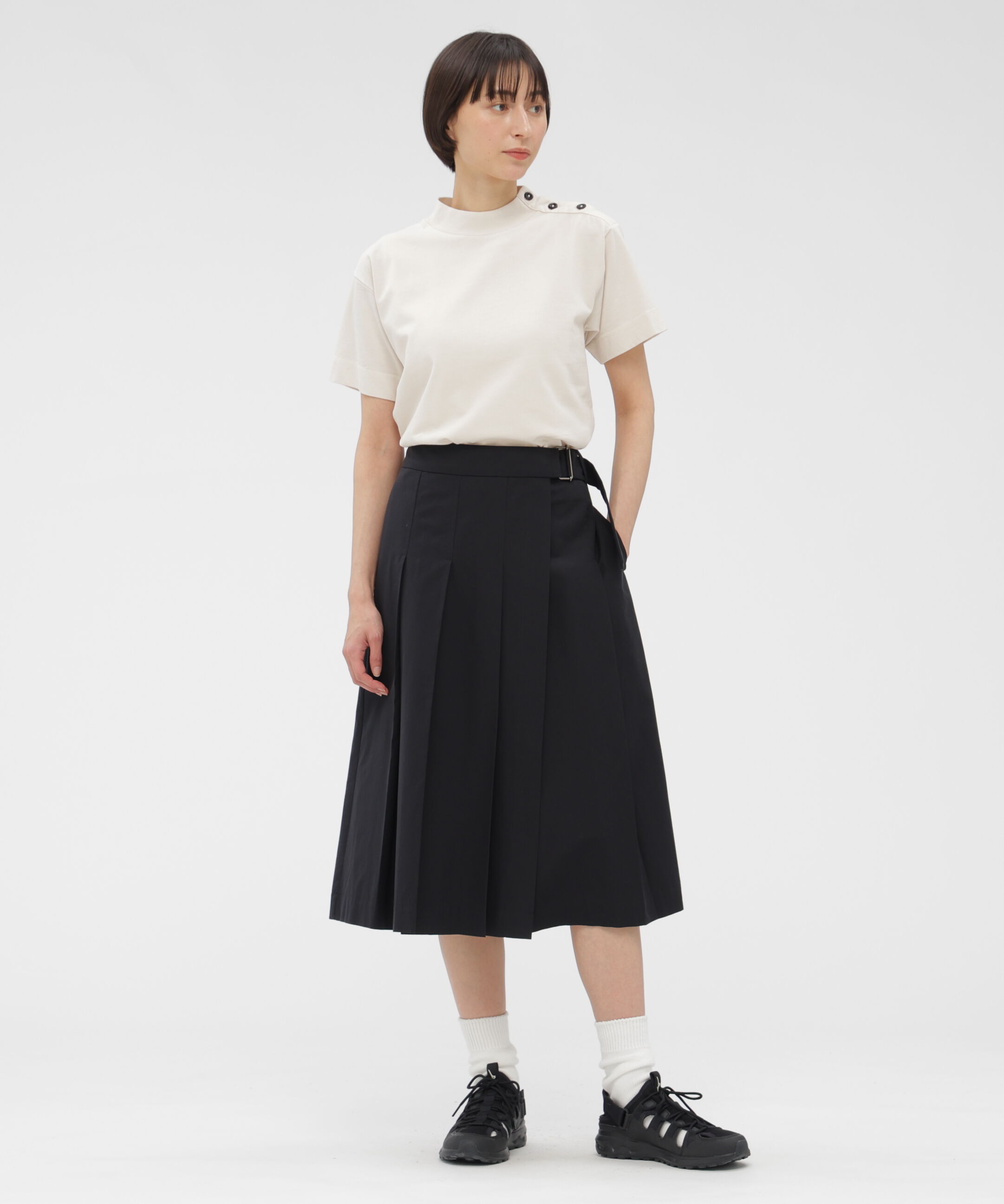  「LIGHT COTTON POPLIN SKIRT」|スカート|