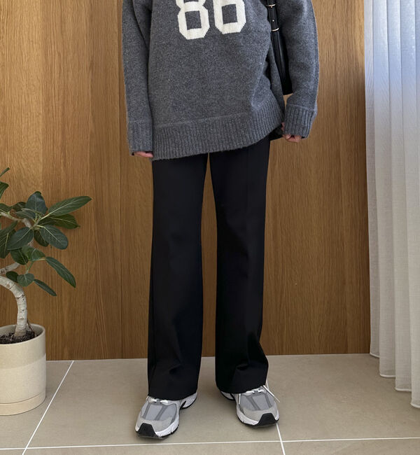 Doux archives「ポンチセミフレアパンツ」|チノ|