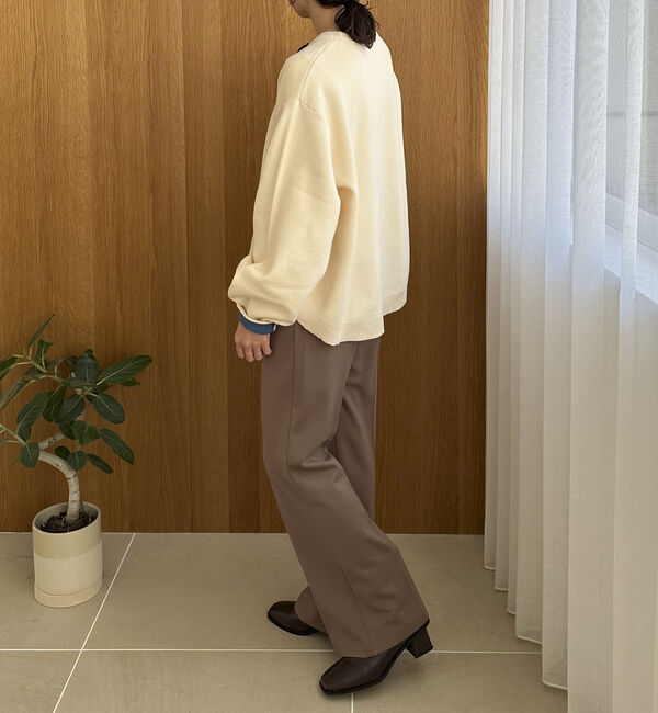 Doux archives「ポンチセミフレアパンツ」|チノ|