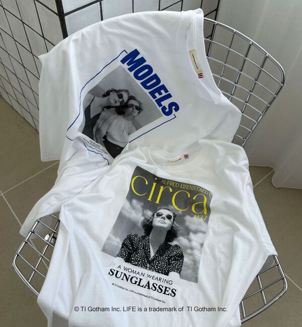 Doux archives「【ＧＯＯＤ　ＲＯＣＫ　ＳＰＥＥＤ】ＬＩＦＥ　ＰＣ／ＰＨＯＴＥ　ＴＥＥ」|Tシャツ・カットソー|WHITE
