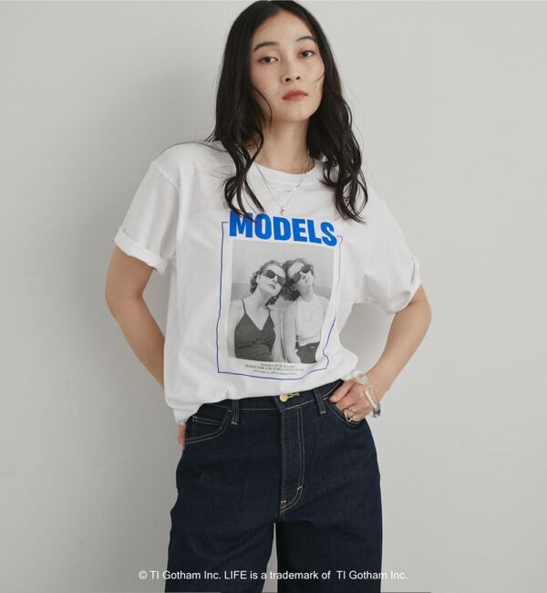 Doux archives「【ＧＯＯＤ　ＲＯＣＫ　ＳＰＥＥＤ】ＬＩＦＥ　ＰＣ／ＰＨＯＴＥ　ＴＥＥ」|Tシャツ・カットソー|OFF WHITE