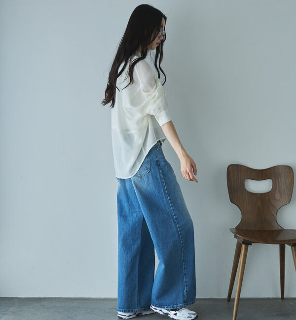 Doux archives「メッシュドルマンシャツ」|シャツ・ブラウス|