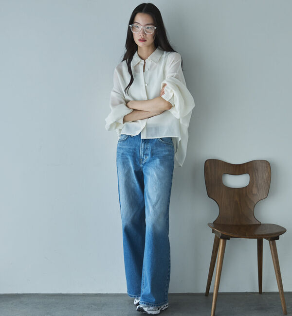 Doux archives「メッシュドルマンシャツ」|シャツ・ブラウス|