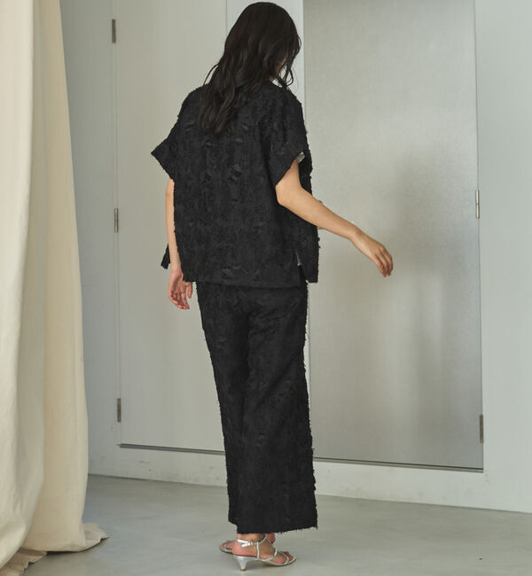 Doux archives「ボタニカルカットジャガードジャケット」|テーラードジャケット|