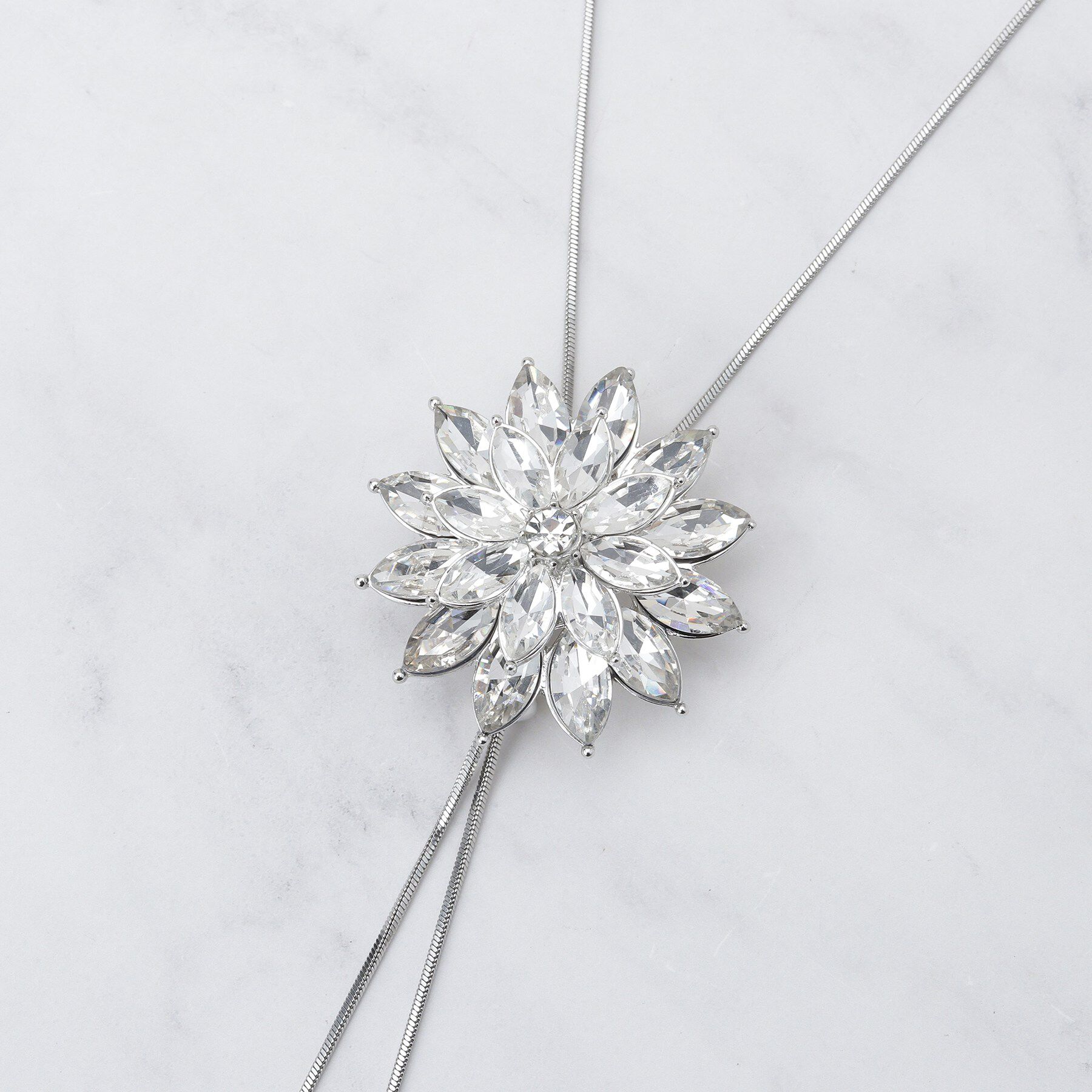 SHOO･LA･RUE「ゴージャスフラワーネックレス」|ネックレス|