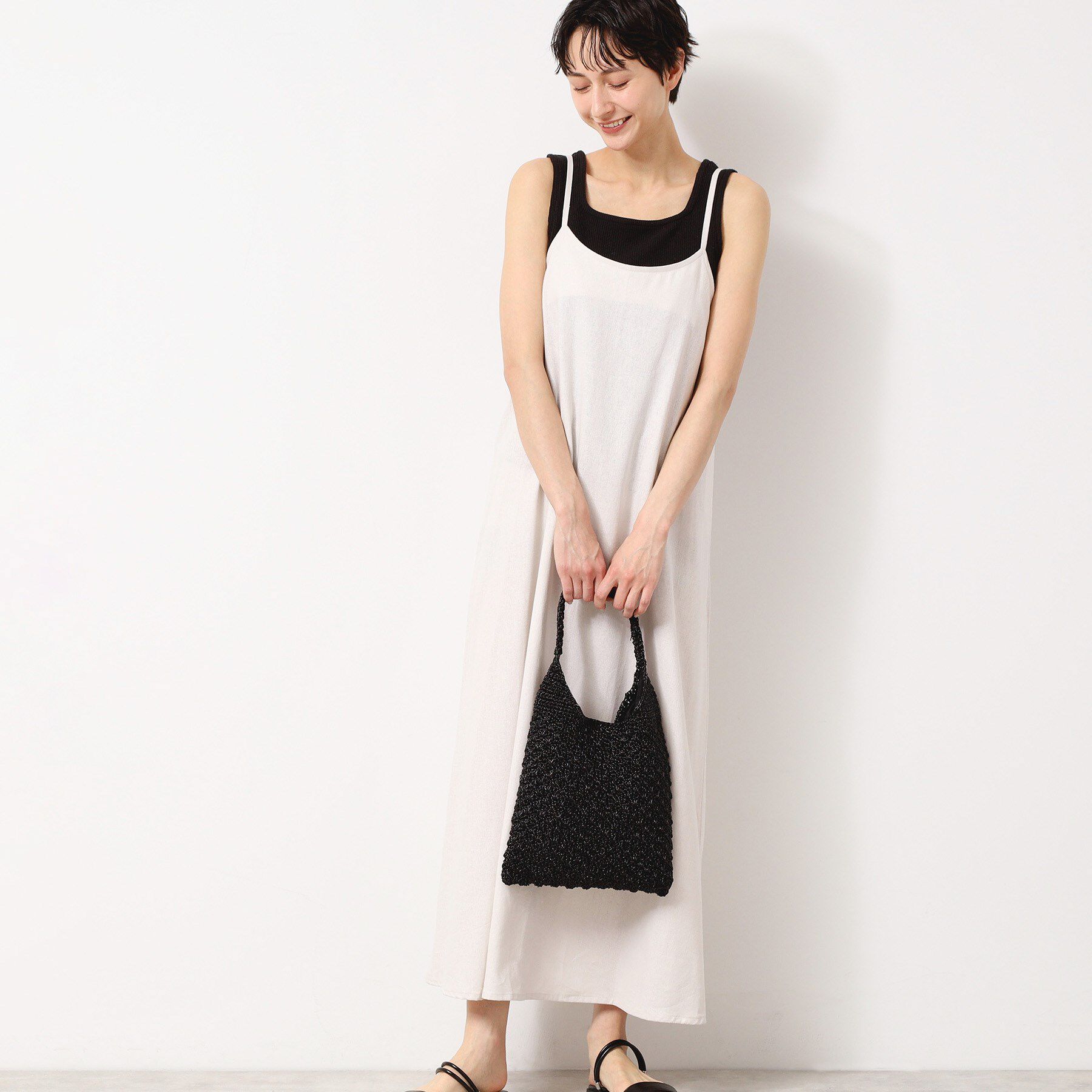 Dessin「【洗える】キャミソールドレス」|ワンピース|