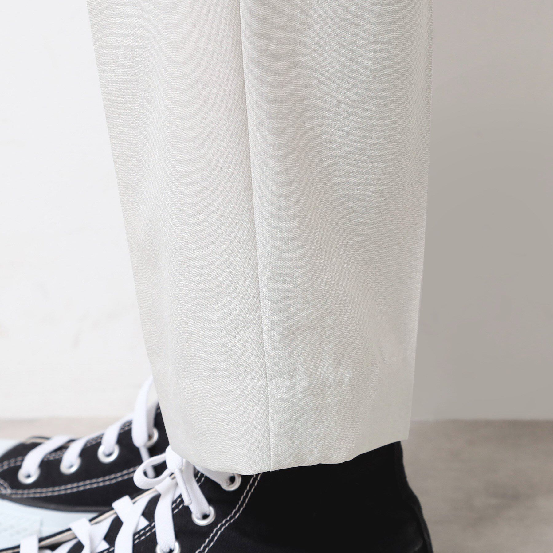 Dessin「【ウエストゴム・洗える】センターライン入りテーパードパンツ（XS～L）」|その他|